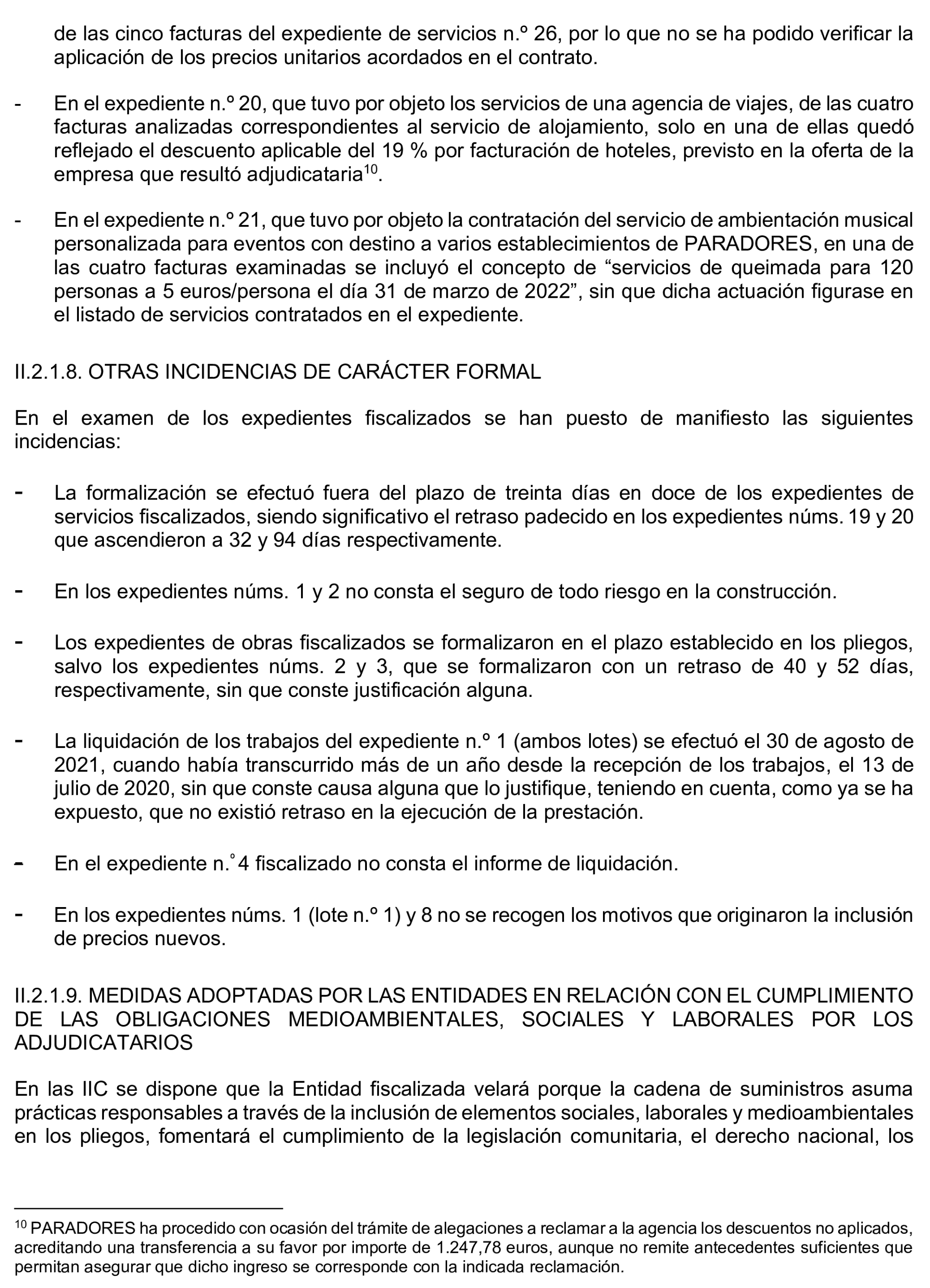 Imagen del artículo Resolución de 8 de mayo de 2025, aprobada por la Comisión Mixta para las Relaciones con el Tribunal de Cuentas, en relación con el Informe de fiscalización de la contratación de Paradores de Turismo de España, S.M.E., S.A., ejercicios 2020 y 2021.
