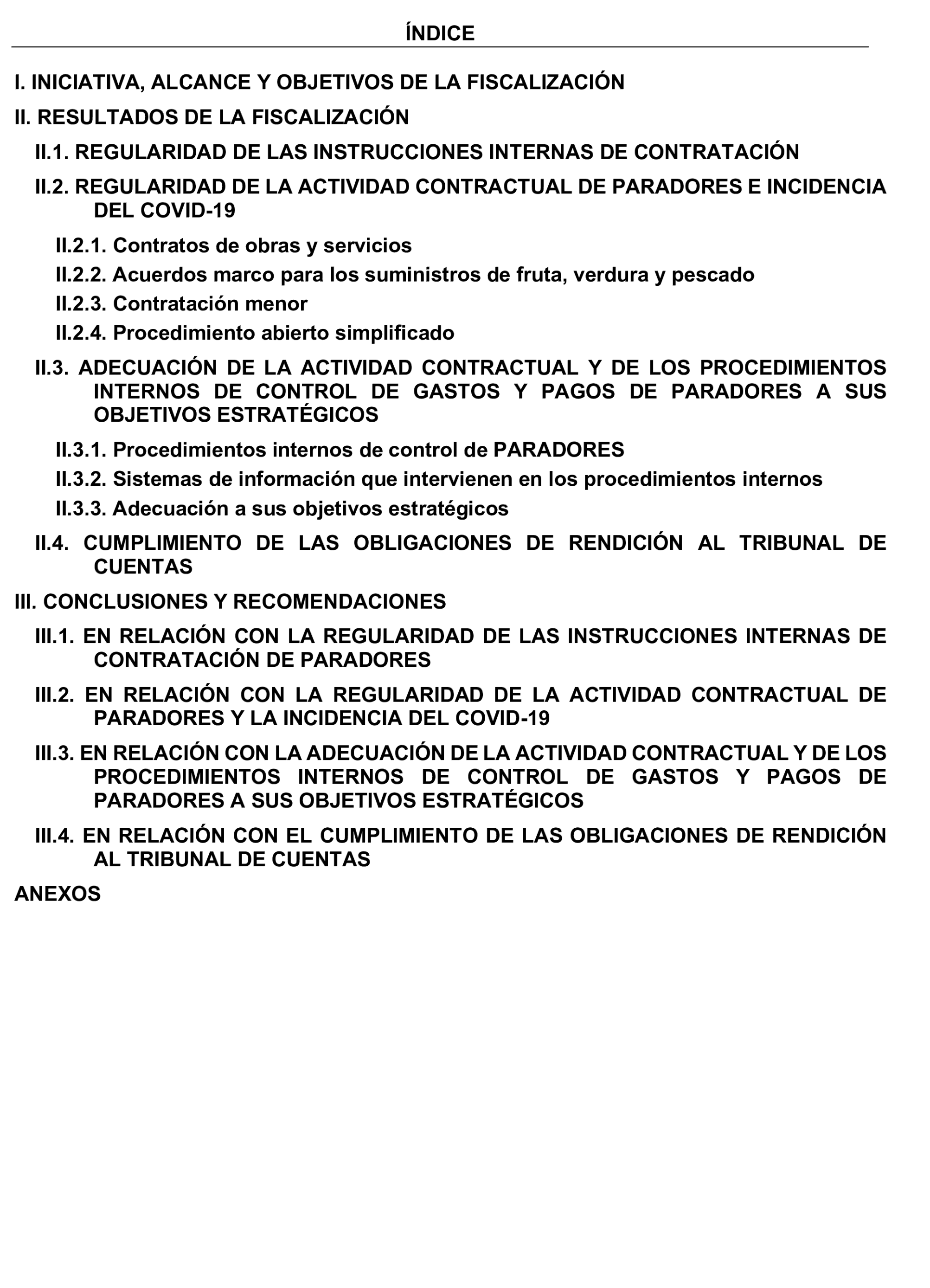 Imagen del artículo Resolución de 8 de mayo de 2025, aprobada por la Comisión Mixta para las Relaciones con el Tribunal de Cuentas, en relación con el Informe de fiscalización de la contratación de Paradores de Turismo de España, S.M.E., S.A., ejercicios 2020 y 2021.