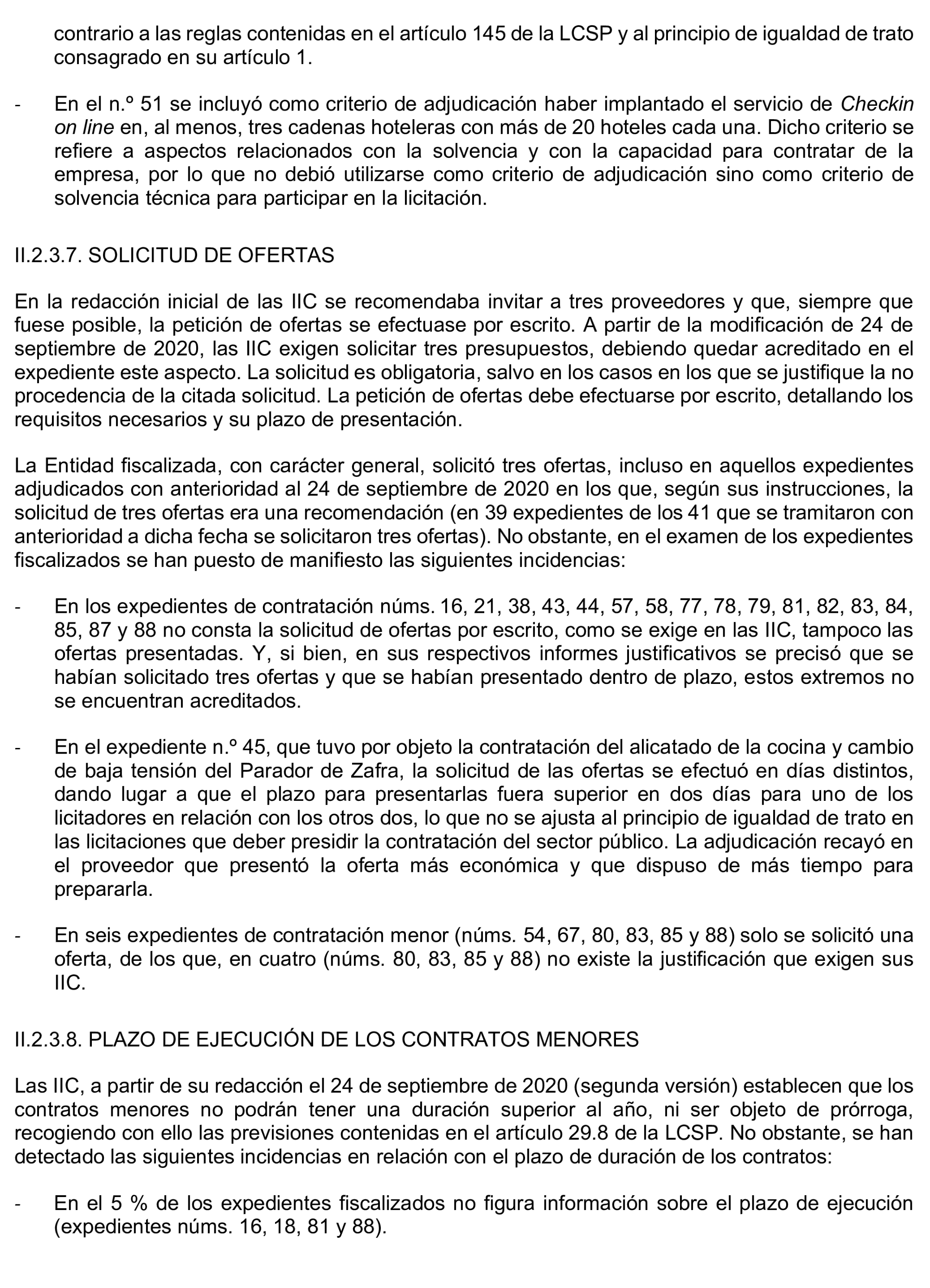 Imagen del artículo Resolución de 8 de mayo de 2025, aprobada por la Comisión Mixta para las Relaciones con el Tribunal de Cuentas, en relación con el Informe de fiscalización de la contratación de Paradores de Turismo de España, S.M.E., S.A., ejercicios 2020 y 2021.