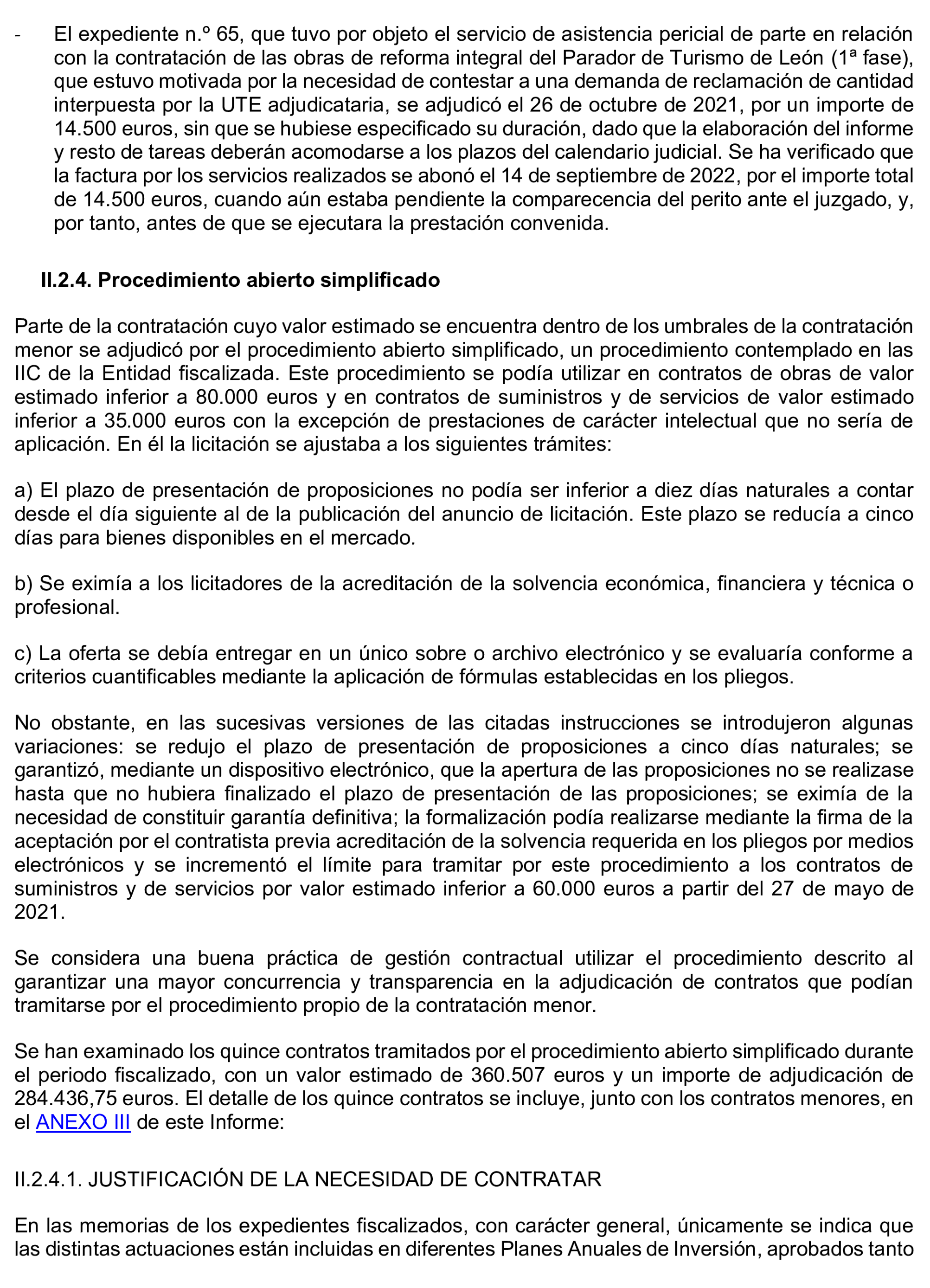 Imagen del artículo Resolución de 8 de mayo de 2025, aprobada por la Comisión Mixta para las Relaciones con el Tribunal de Cuentas, en relación con el Informe de fiscalización de la contratación de Paradores de Turismo de España, S.M.E., S.A., ejercicios 2020 y 2021.