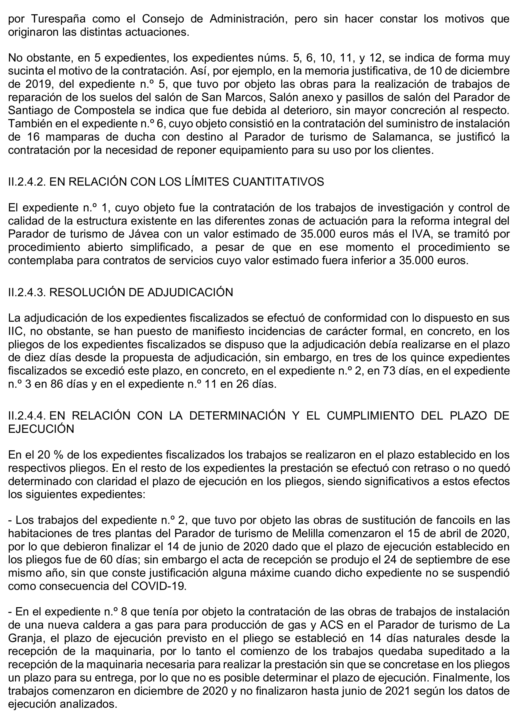 Imagen del artículo Resolución de 8 de mayo de 2025, aprobada por la Comisión Mixta para las Relaciones con el Tribunal de Cuentas, en relación con el Informe de fiscalización de la contratación de Paradores de Turismo de España, S.M.E., S.A., ejercicios 2020 y 2021.