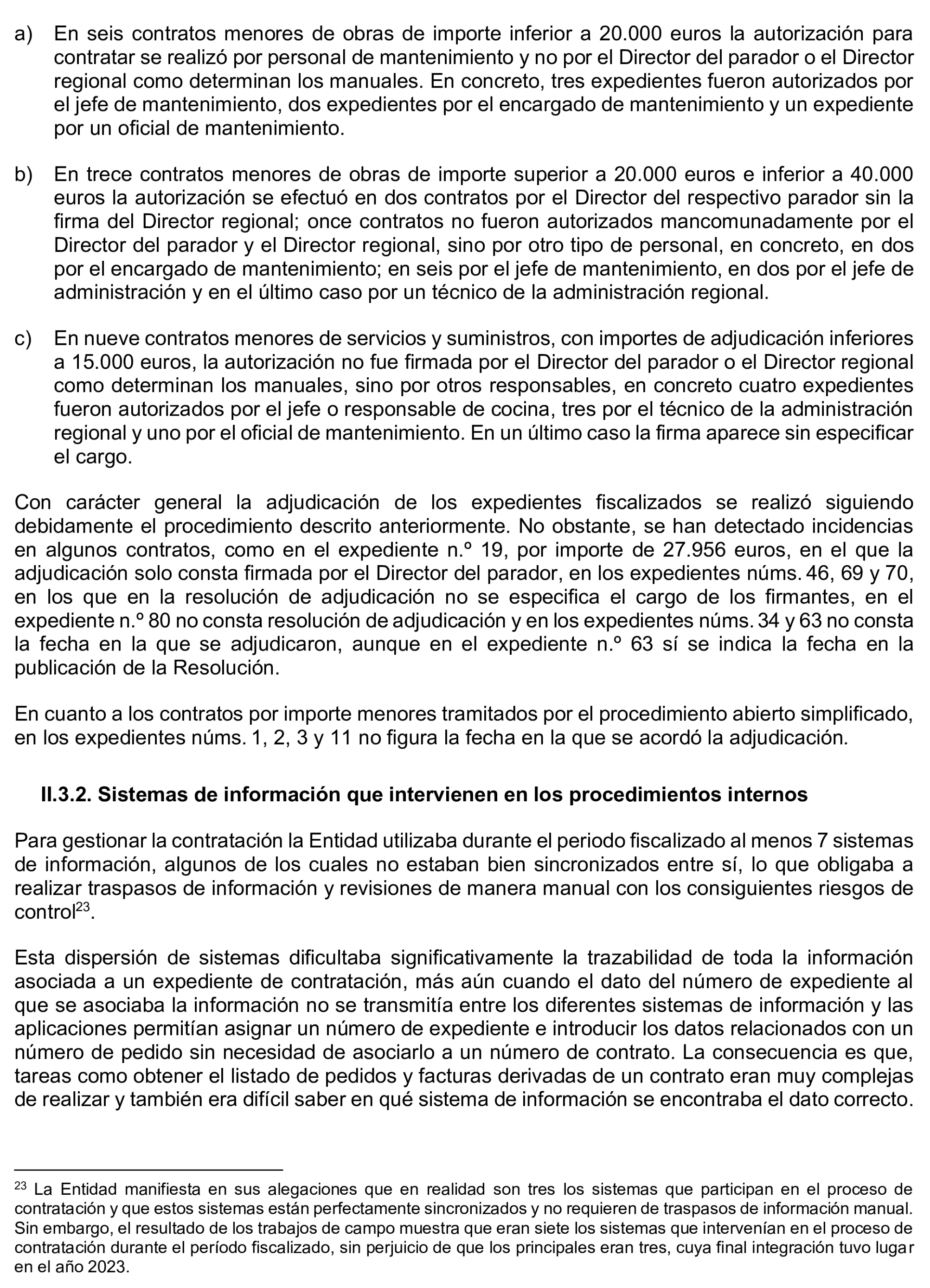 Imagen del artículo Resolución de 8 de mayo de 2025, aprobada por la Comisión Mixta para las Relaciones con el Tribunal de Cuentas, en relación con el Informe de fiscalización de la contratación de Paradores de Turismo de España, S.M.E., S.A., ejercicios 2020 y 2021.