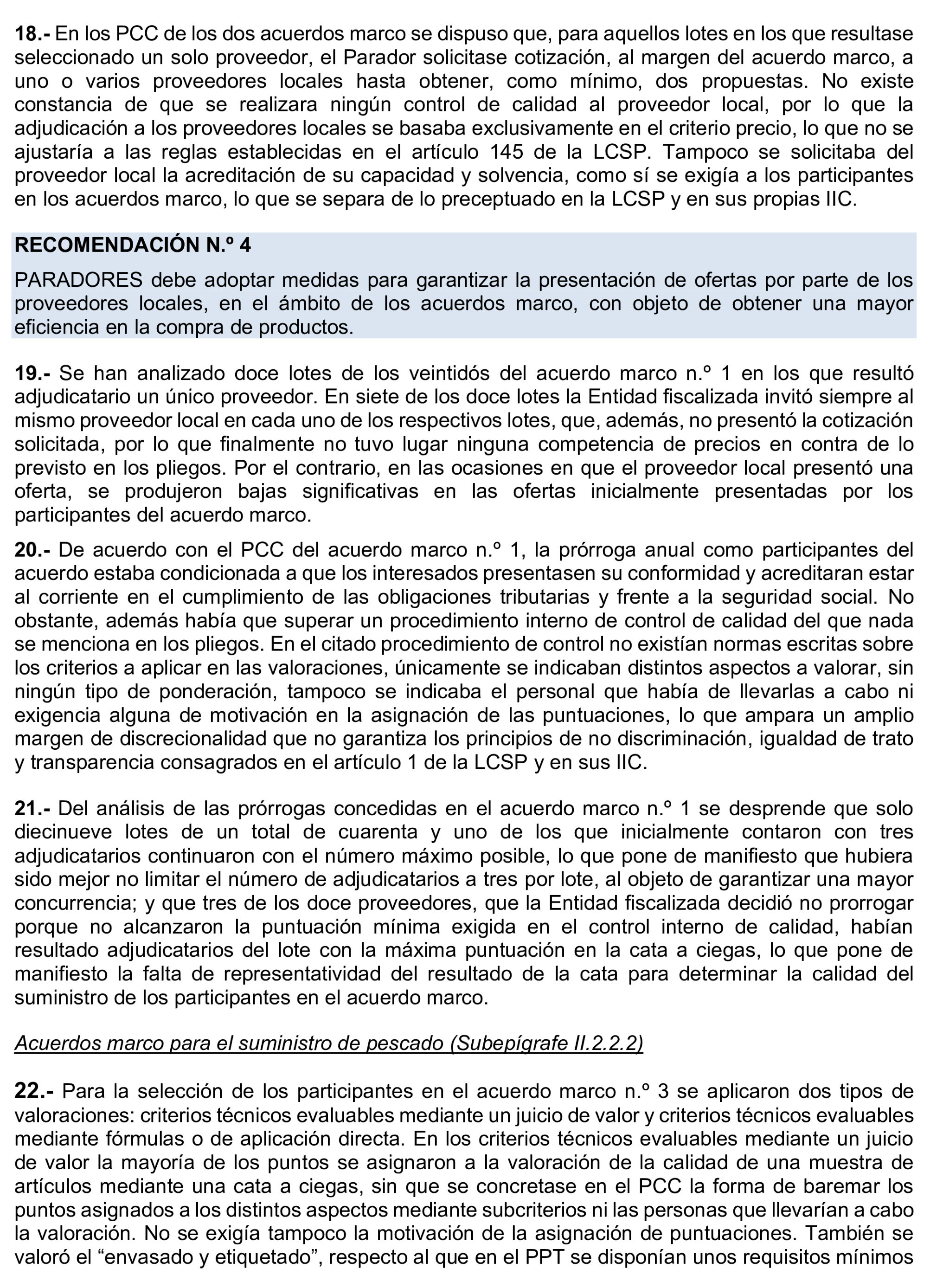 Imagen del artículo Resolución de 8 de mayo de 2025, aprobada por la Comisión Mixta para las Relaciones con el Tribunal de Cuentas, en relación con el Informe de fiscalización de la contratación de Paradores de Turismo de España, S.M.E., S.A., ejercicios 2020 y 2021.