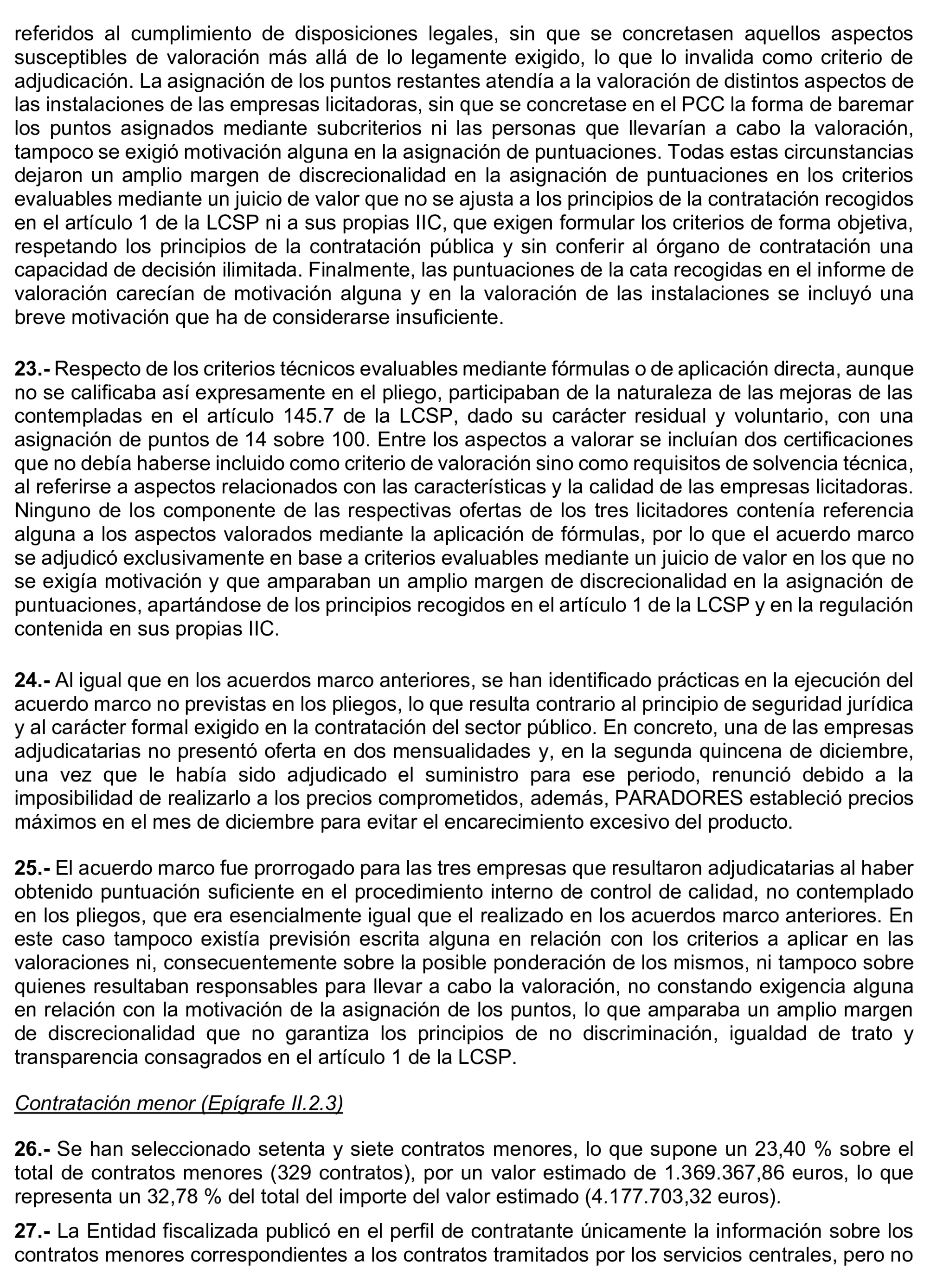 Imagen del artículo Resolución de 8 de mayo de 2025, aprobada por la Comisión Mixta para las Relaciones con el Tribunal de Cuentas, en relación con el Informe de fiscalización de la contratación de Paradores de Turismo de España, S.M.E., S.A., ejercicios 2020 y 2021.