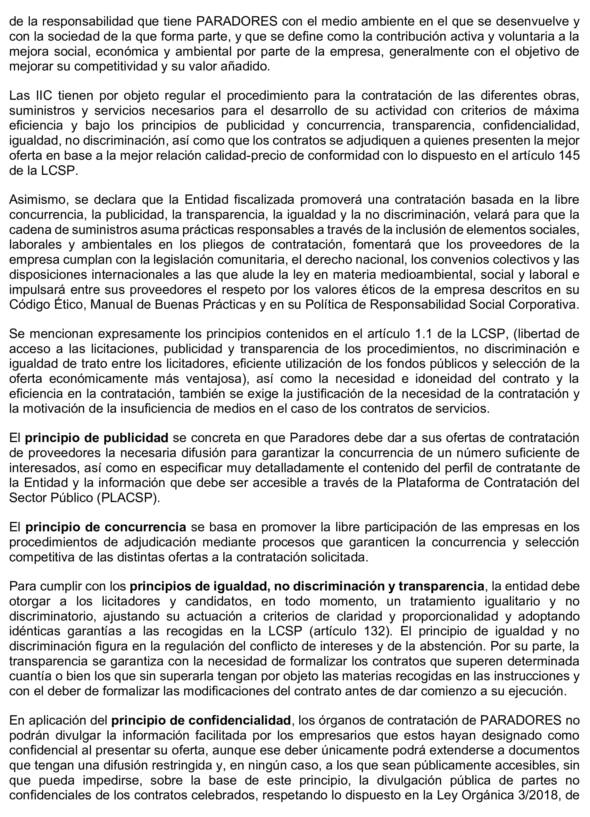Imagen del artículo Resolución de 8 de mayo de 2025, aprobada por la Comisión Mixta para las Relaciones con el Tribunal de Cuentas, en relación con el Informe de fiscalización de la contratación de Paradores de Turismo de España, S.M.E., S.A., ejercicios 2020 y 2021.