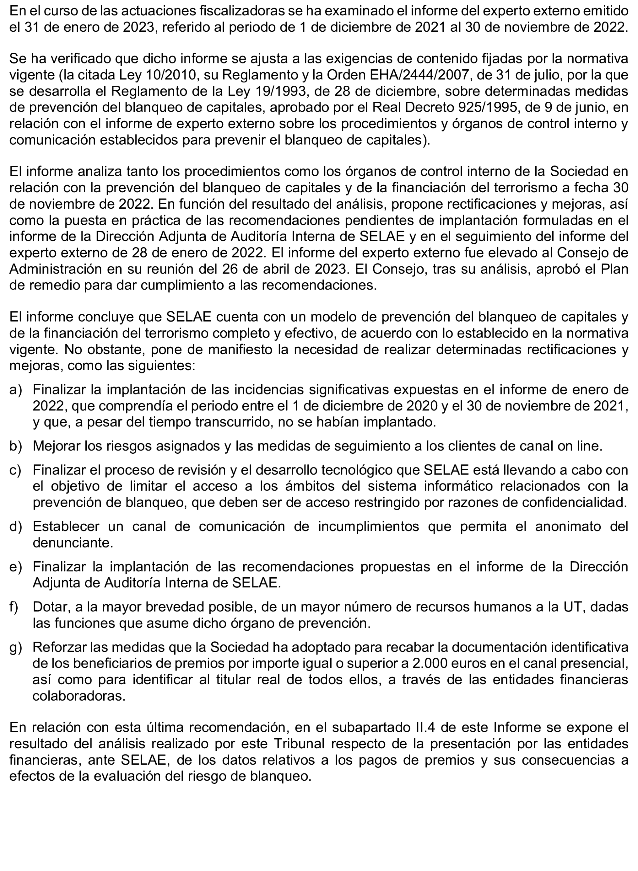 Imagen del artículo Resolución de 8 de mayo de 2025, aprobada por la Comisión Mixta para las Relaciones con el Tribunal de Cuentas, en relación con el Informe de fiscalización del sistema de control aplicado en la gestión de premios por la Sociedad Estatal Loterías y Apuestas del Estado, S.M.E., SA, (SELAE), ejercicio 2022.