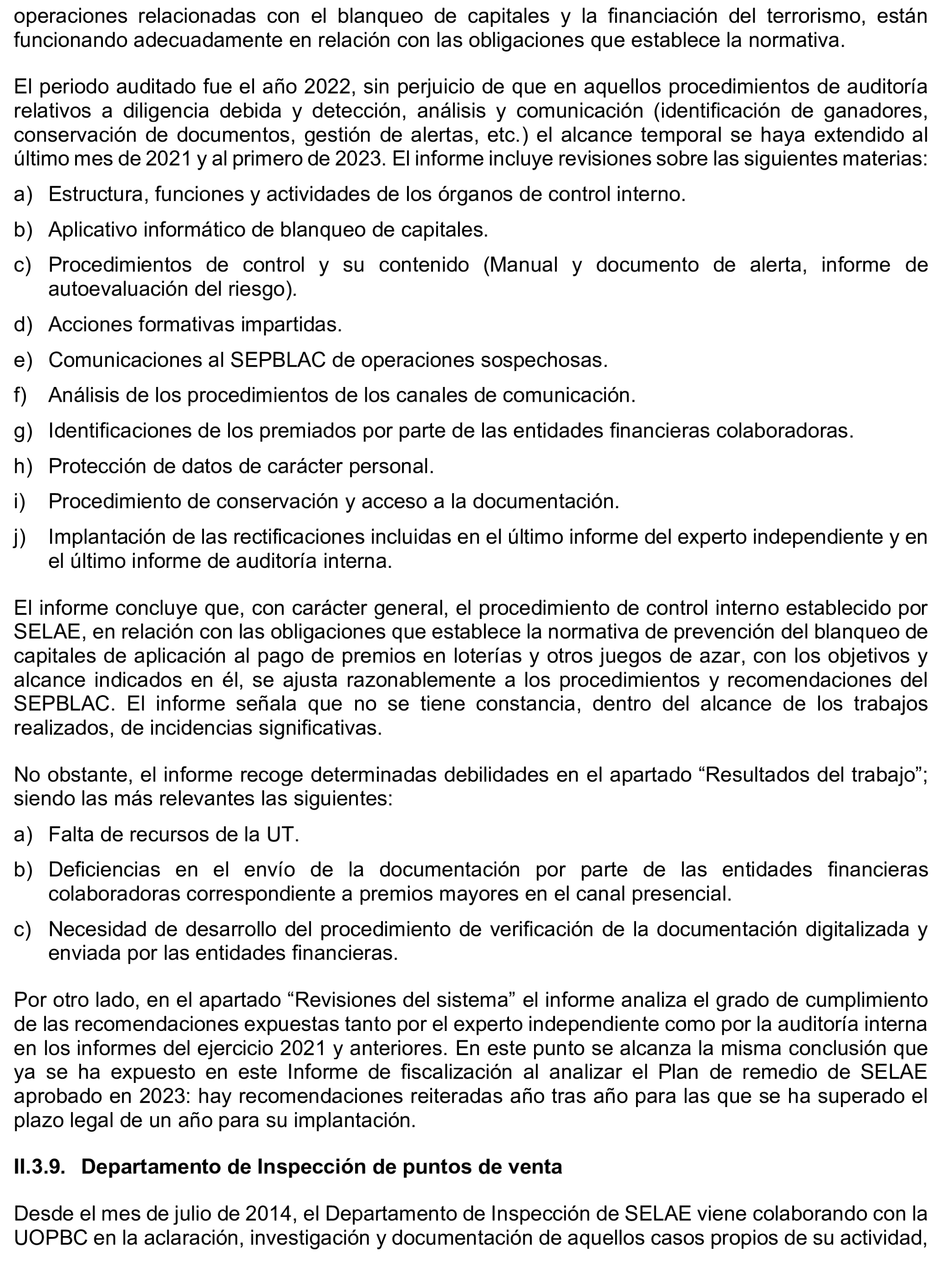 Imagen del artículo Resolución de 8 de mayo de 2025, aprobada por la Comisión Mixta para las Relaciones con el Tribunal de Cuentas, en relación con el Informe de fiscalización del sistema de control aplicado en la gestión de premios por la Sociedad Estatal Loterías y Apuestas del Estado, S.M.E., SA, (SELAE), ejercicio 2022.