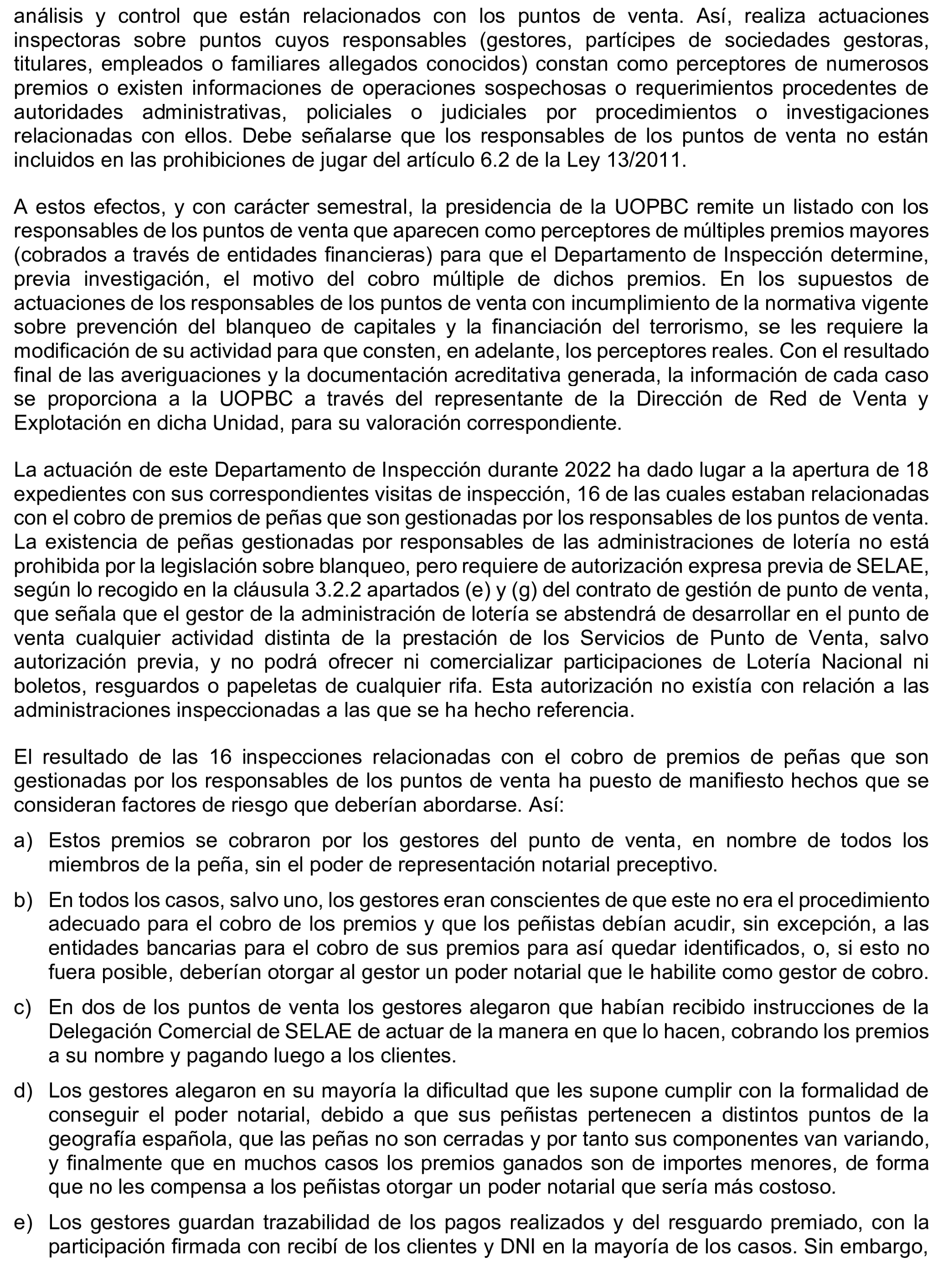 Imagen del artículo Resolución de 8 de mayo de 2025, aprobada por la Comisión Mixta para las Relaciones con el Tribunal de Cuentas, en relación con el Informe de fiscalización del sistema de control aplicado en la gestión de premios por la Sociedad Estatal Loterías y Apuestas del Estado, S.M.E., SA, (SELAE), ejercicio 2022.