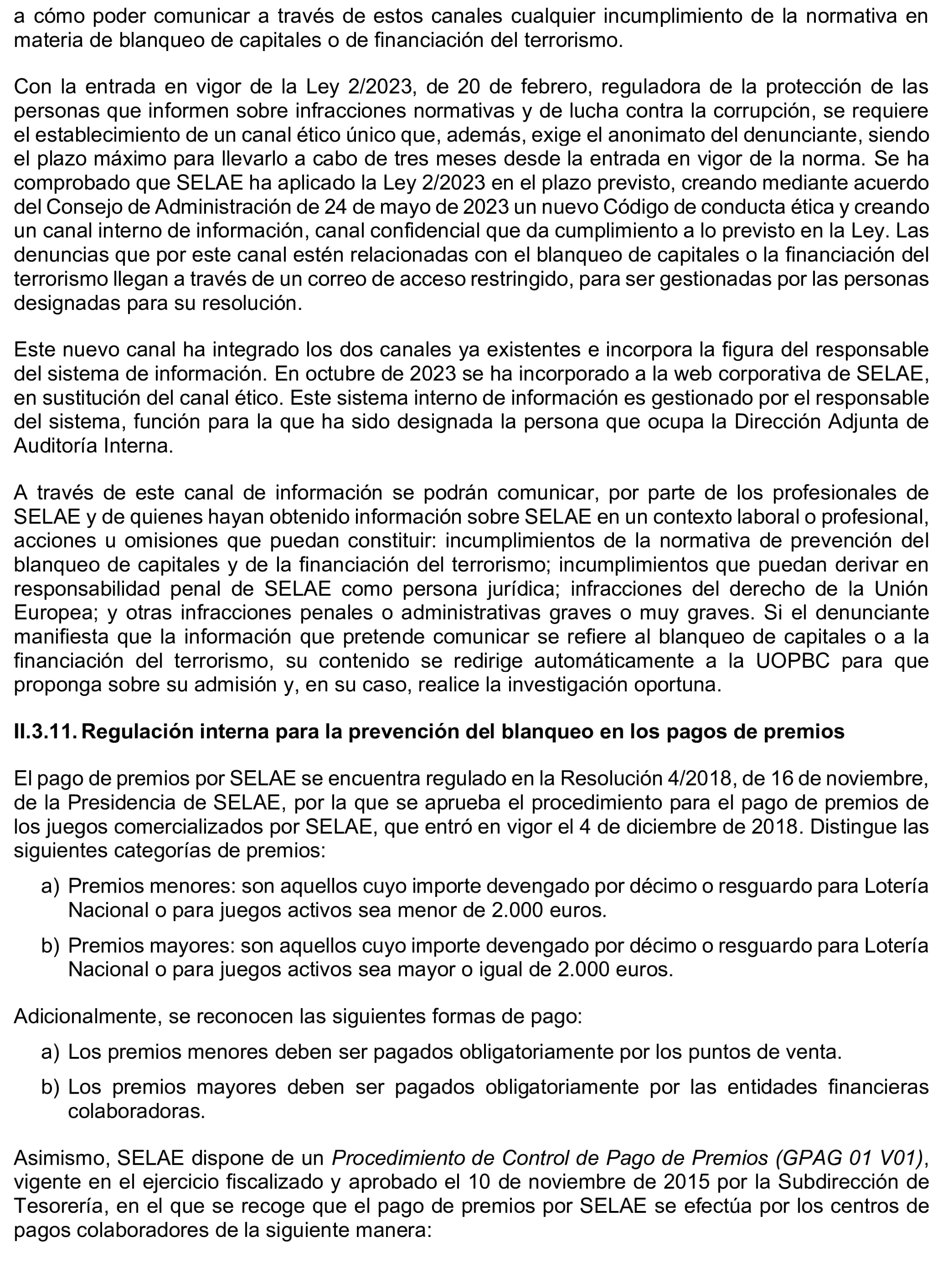 Imagen del artículo Resolución de 8 de mayo de 2025, aprobada por la Comisión Mixta para las Relaciones con el Tribunal de Cuentas, en relación con el Informe de fiscalización del sistema de control aplicado en la gestión de premios por la Sociedad Estatal Loterías y Apuestas del Estado, S.M.E., SA, (SELAE), ejercicio 2022.