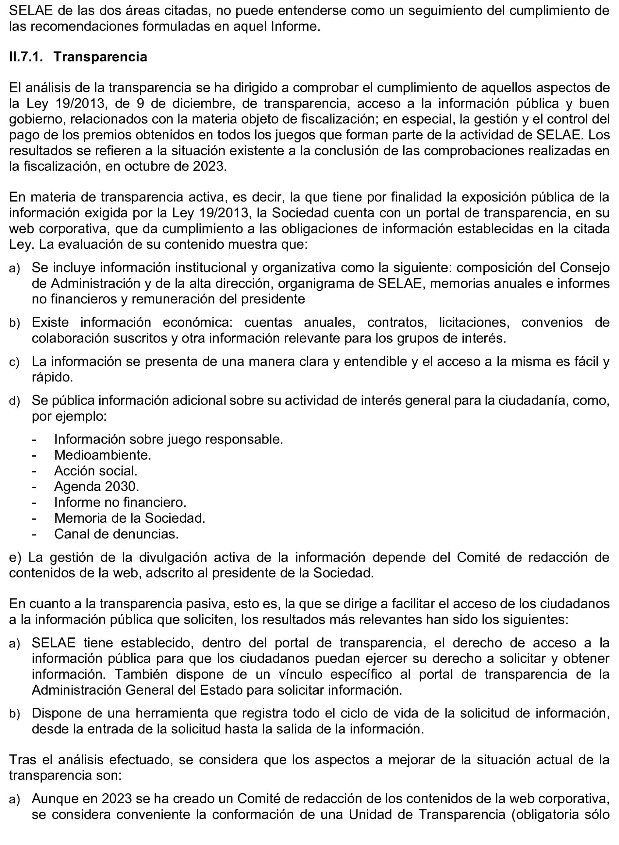 Imagen del artículo Resolución de 8 de mayo de 2025, aprobada por la Comisión Mixta para las Relaciones con el Tribunal de Cuentas, en relación con el Informe de fiscalización del sistema de control aplicado en la gestión de premios por la Sociedad Estatal Loterías y Apuestas del Estado, S.M.E., SA, (SELAE), ejercicio 2022.