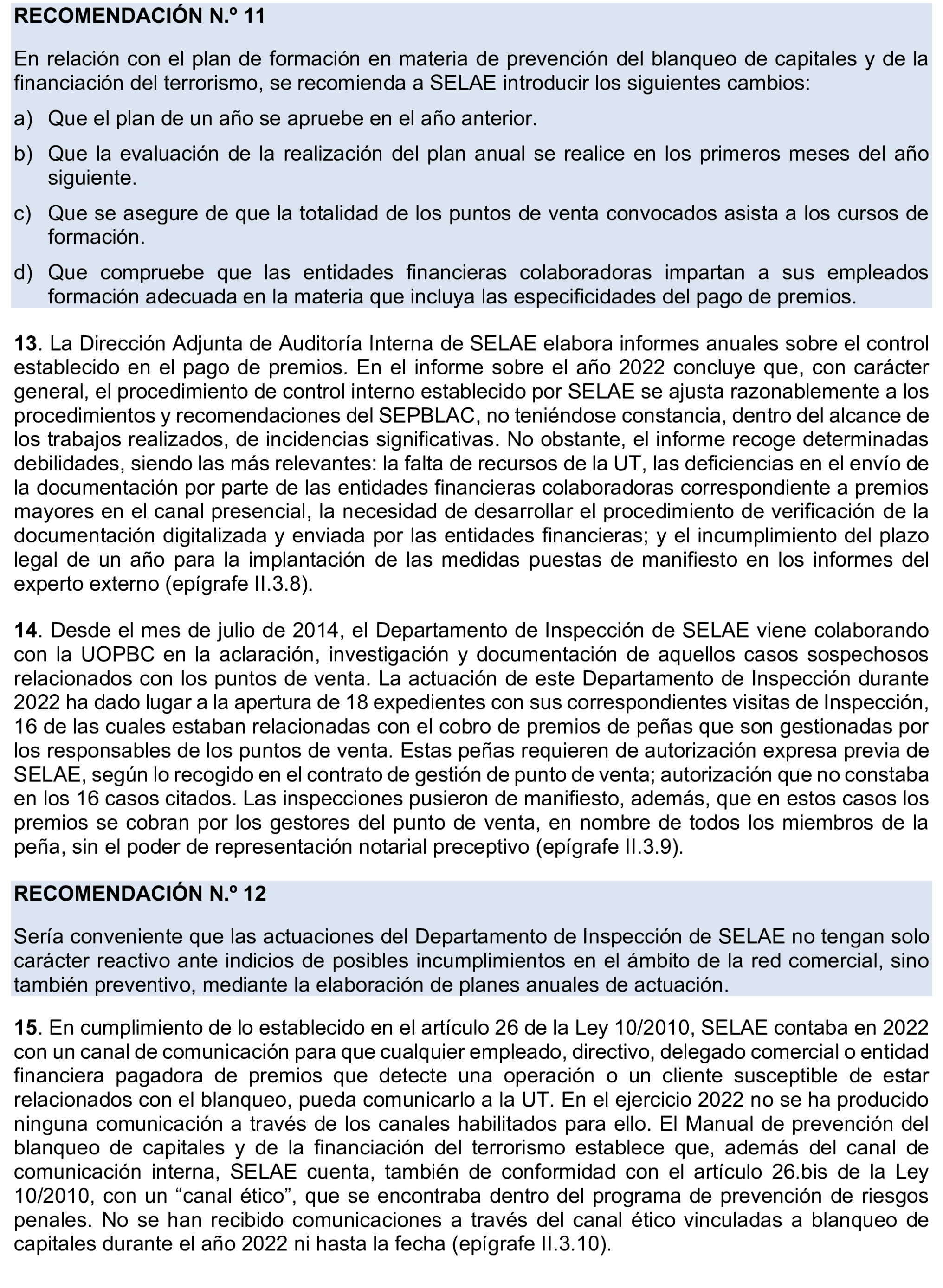 Imagen del artículo Resolución de 8 de mayo de 2025, aprobada por la Comisión Mixta para las Relaciones con el Tribunal de Cuentas, en relación con el Informe de fiscalización del sistema de control aplicado en la gestión de premios por la Sociedad Estatal Loterías y Apuestas del Estado, S.M.E., SA, (SELAE), ejercicio 2022.