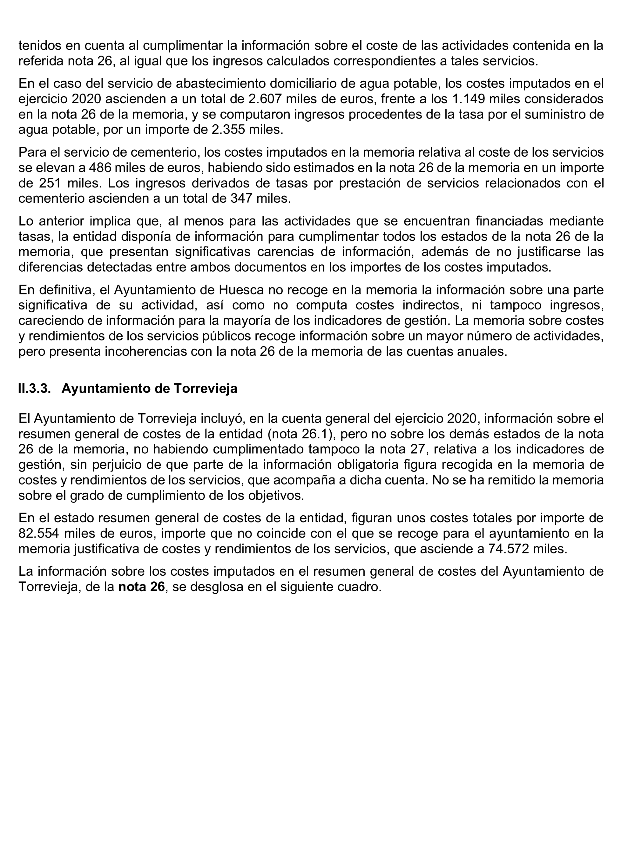 Imagen del artículo Resolución de 8 de mayo de 2025, aprobada por la Comisión Mixta para las Relaciones con el Tribunal de Cuentas, en relación con el Informe de fiscalización sobre la información relativa a los costes y rendimientos de los servicios incluida en las cuentas generales de los ayuntamientos de municipios de más de 50.000 habitantes, diputaciones provinciales, cabildos y consejos insulares, correspondientes al ejercicio 2020.