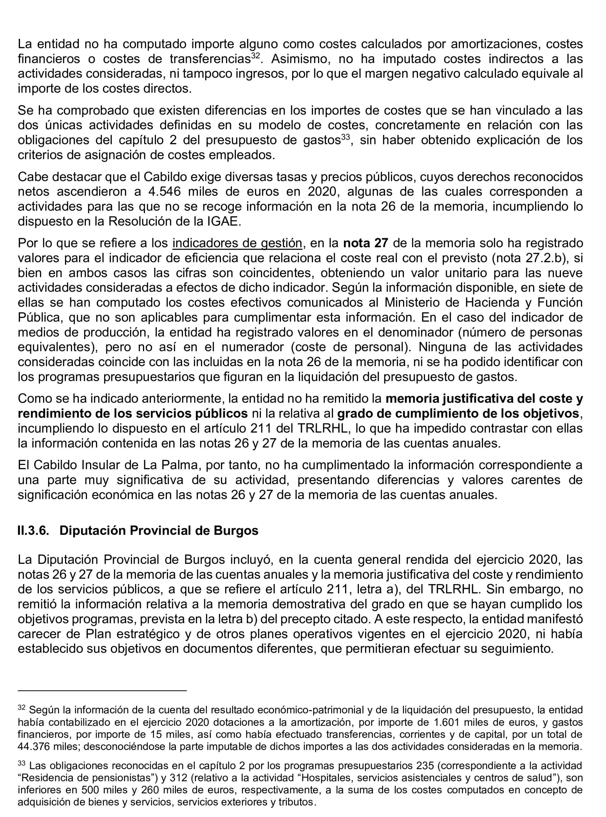 Imagen del artículo Resolución de 8 de mayo de 2025, aprobada por la Comisión Mixta para las Relaciones con el Tribunal de Cuentas, en relación con el Informe de fiscalización sobre la información relativa a los costes y rendimientos de los servicios incluida en las cuentas generales de los ayuntamientos de municipios de más de 50.000 habitantes, diputaciones provinciales, cabildos y consejos insulares, correspondientes al ejercicio 2020.