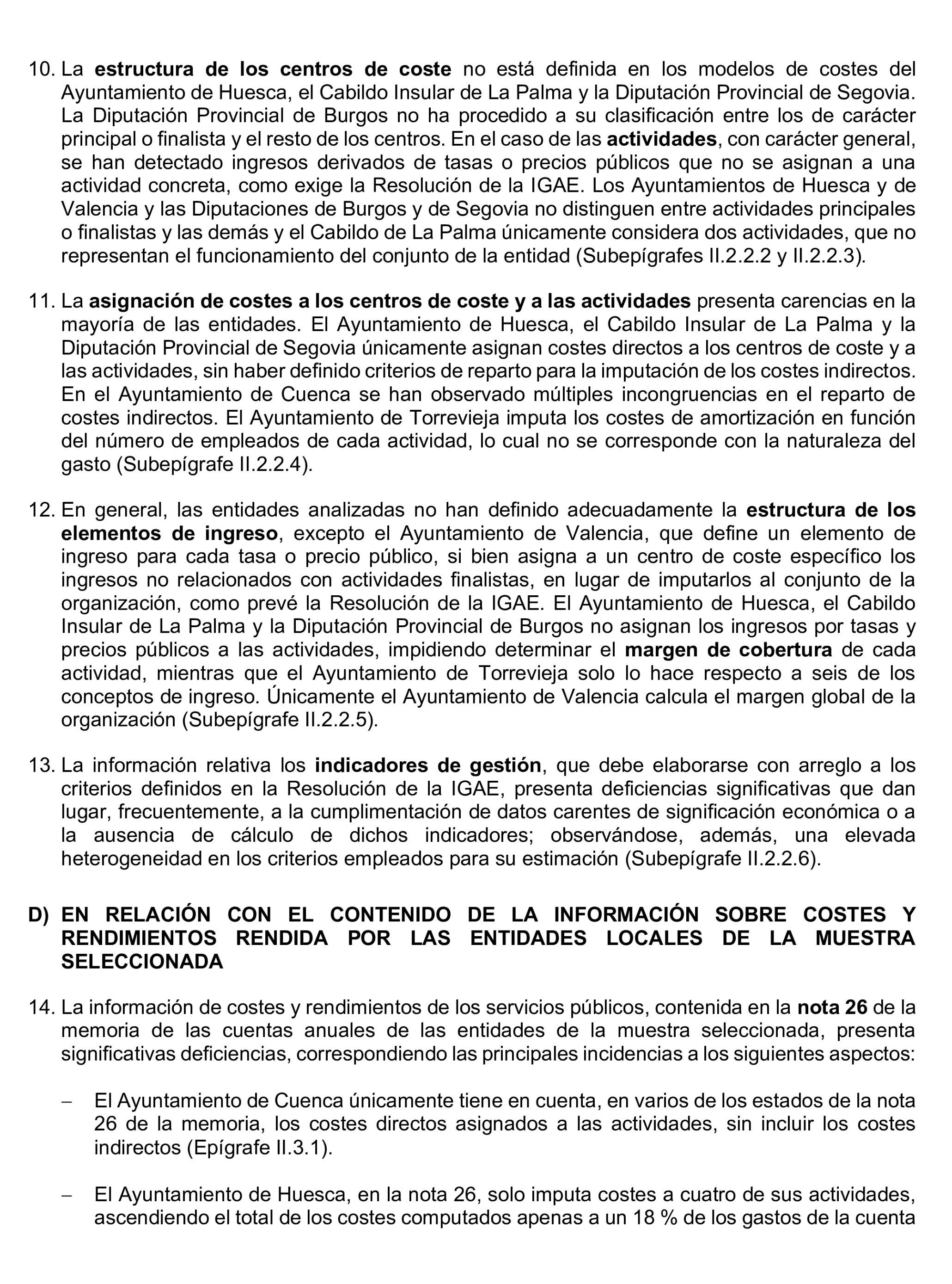 Imagen del artículo Resolución de 8 de mayo de 2025, aprobada por la Comisión Mixta para las Relaciones con el Tribunal de Cuentas, en relación con el Informe de fiscalización sobre la información relativa a los costes y rendimientos de los servicios incluida en las cuentas generales de los ayuntamientos de municipios de más de 50.000 habitantes, diputaciones provinciales, cabildos y consejos insulares, correspondientes al ejercicio 2020.
