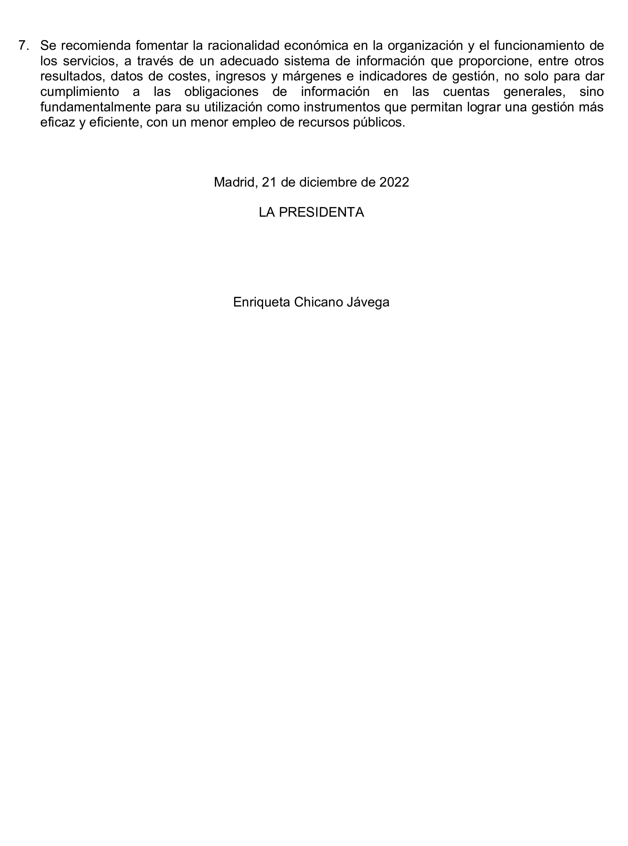 Imagen del artículo Resolución de 8 de mayo de 2025, aprobada por la Comisión Mixta para las Relaciones con el Tribunal de Cuentas, en relación con el Informe de fiscalización sobre la información relativa a los costes y rendimientos de los servicios incluida en las cuentas generales de los ayuntamientos de municipios de más de 50.000 habitantes, diputaciones provinciales, cabildos y consejos insulares, correspondientes al ejercicio 2020.