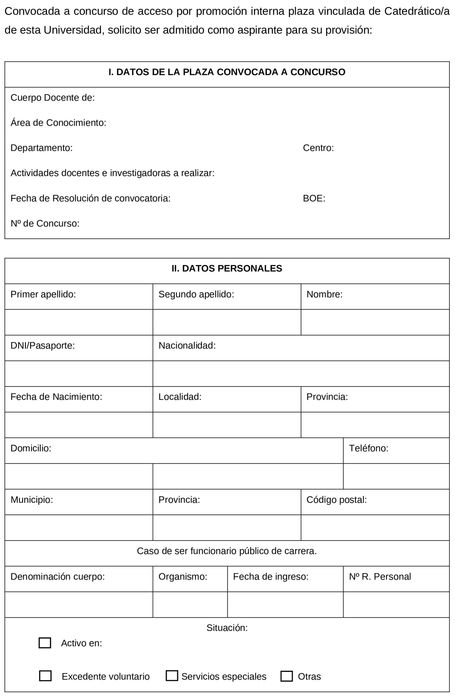 Imagen del artículo Resolución de 20 de enero de 2025, conjunta de la Universidad Rey Juan Carlos y la Consejería de Sanidad de la Comunidad de Madrid, por la que se convoca concurso de acceso a plaza vinculada de cuerpos docentes universitarios.