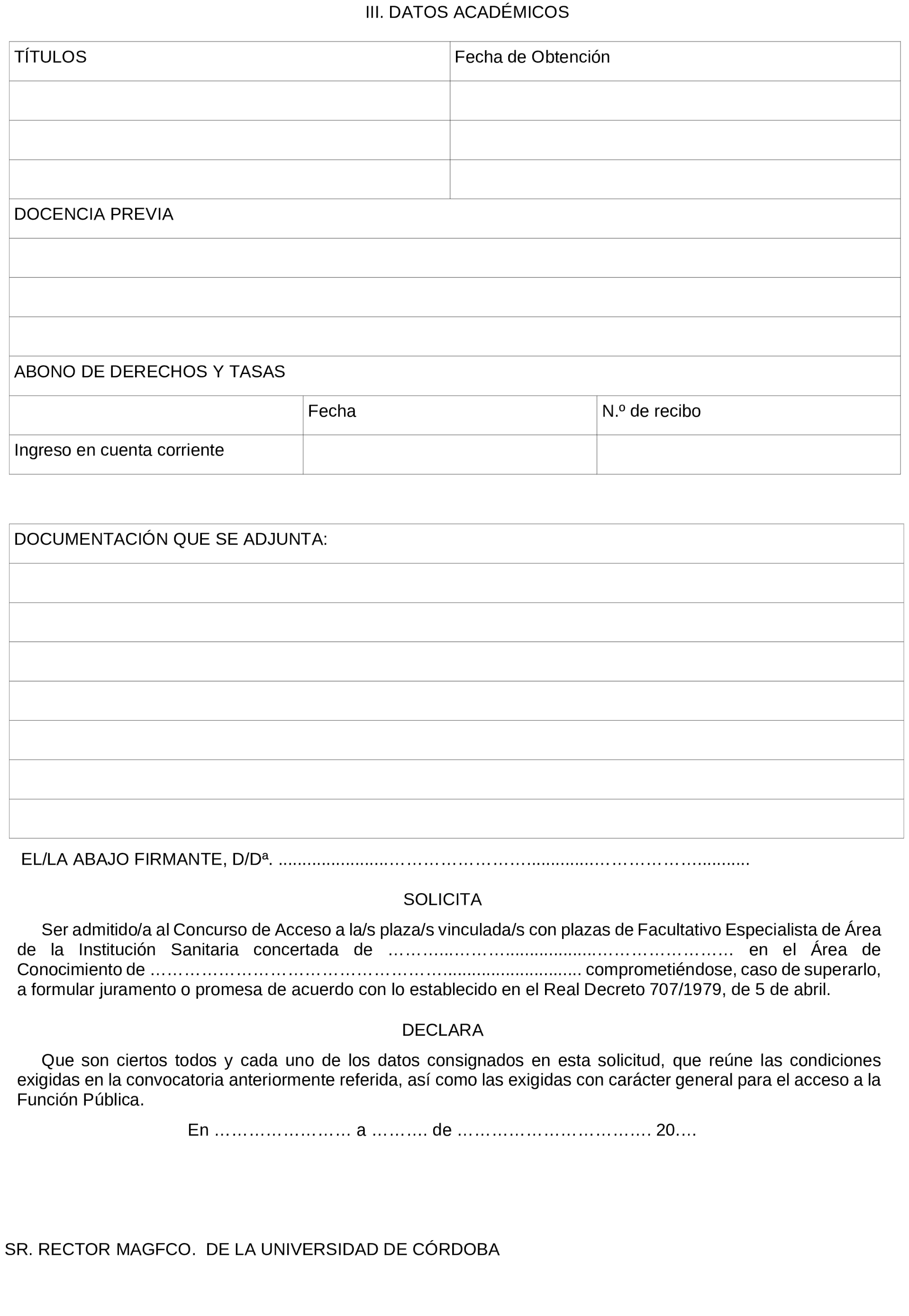 Imagen del artículo Resolución de 24 de febrero de 2025, de la Universidad de Córdoba, por la que se convoca concurso de acceso a plaza vinculada de cuerpos docentes universitarios.