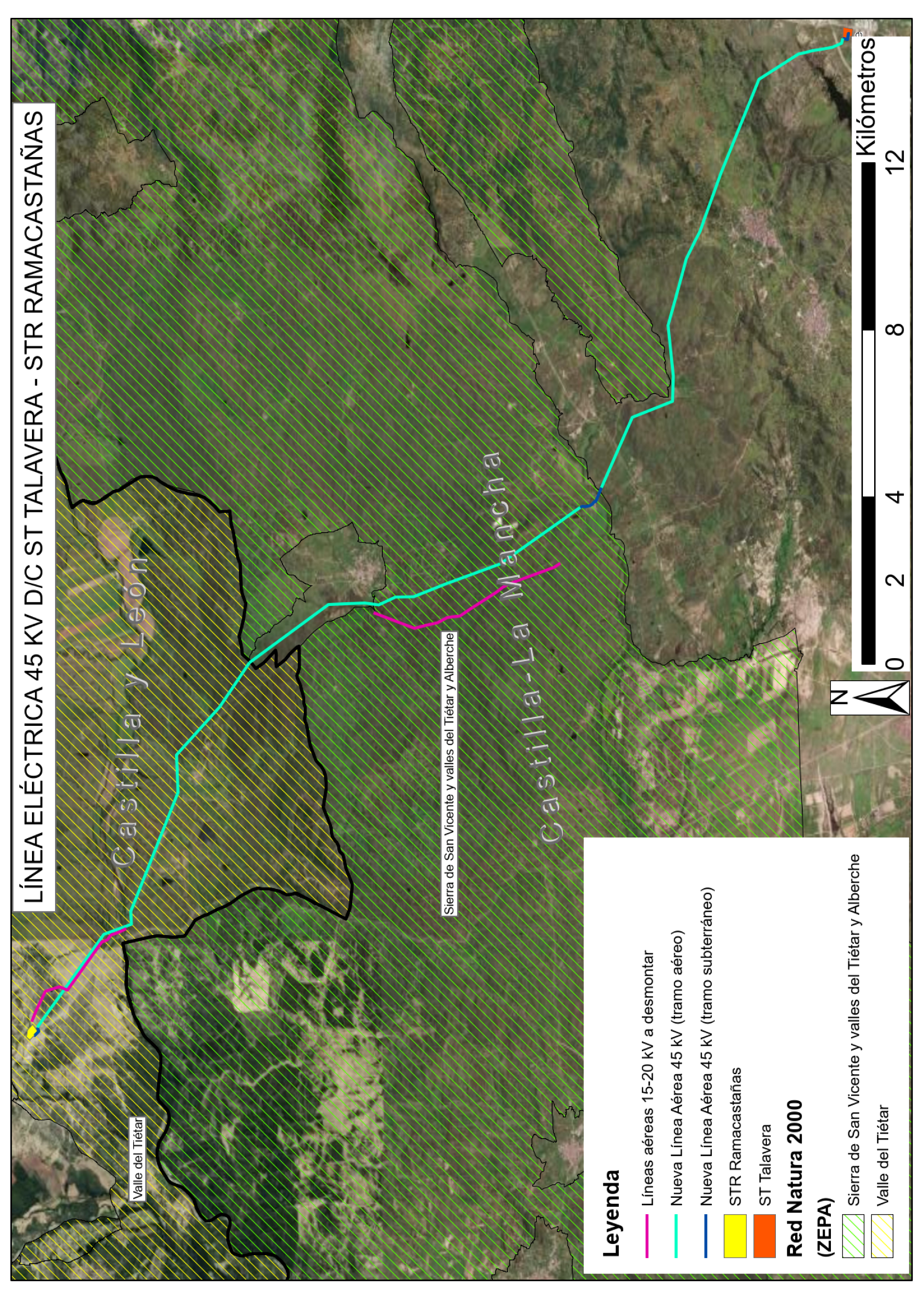 Imagen del artículo Resolución de 24 de febrero de 2025, de la Dirección General de Calidad y Evaluación Ambiental, por la que se formula declaración de impacto ambiental del proyecto «Nueva línea eléctrica a 45 kV, D/C, ST Talavera-STR Ramacastañas, entre los términos municipales de Pepino (Toledo) y Ramacastañas (Ávila)».