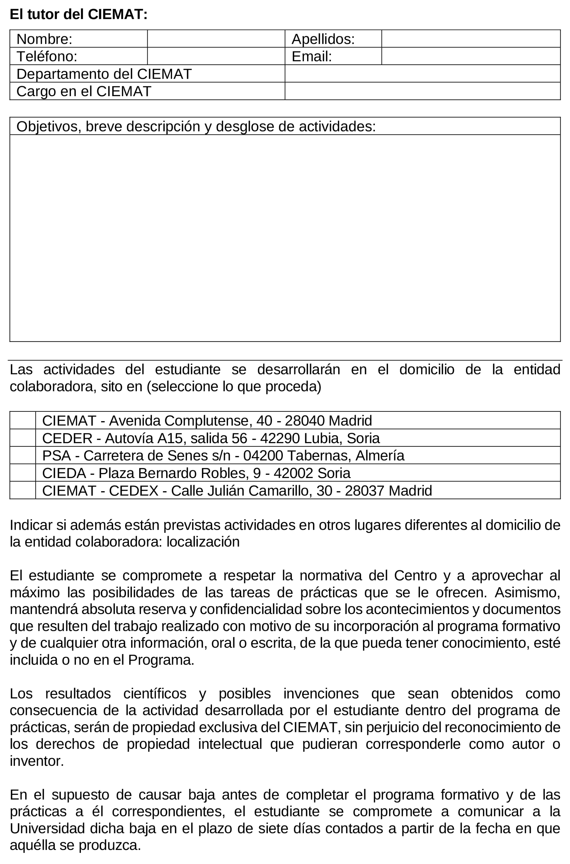 Imagen del artículo Resolución de 21 de marzo de 2025, del Centro de Investigaciones Energéticas, Medioambientales y Tecnológicas, O.A., M.P., por la que se publica el Convenio con la Universidad San Pablo-CEU, relativo a la colaboración en estudios de grado/postgrado.