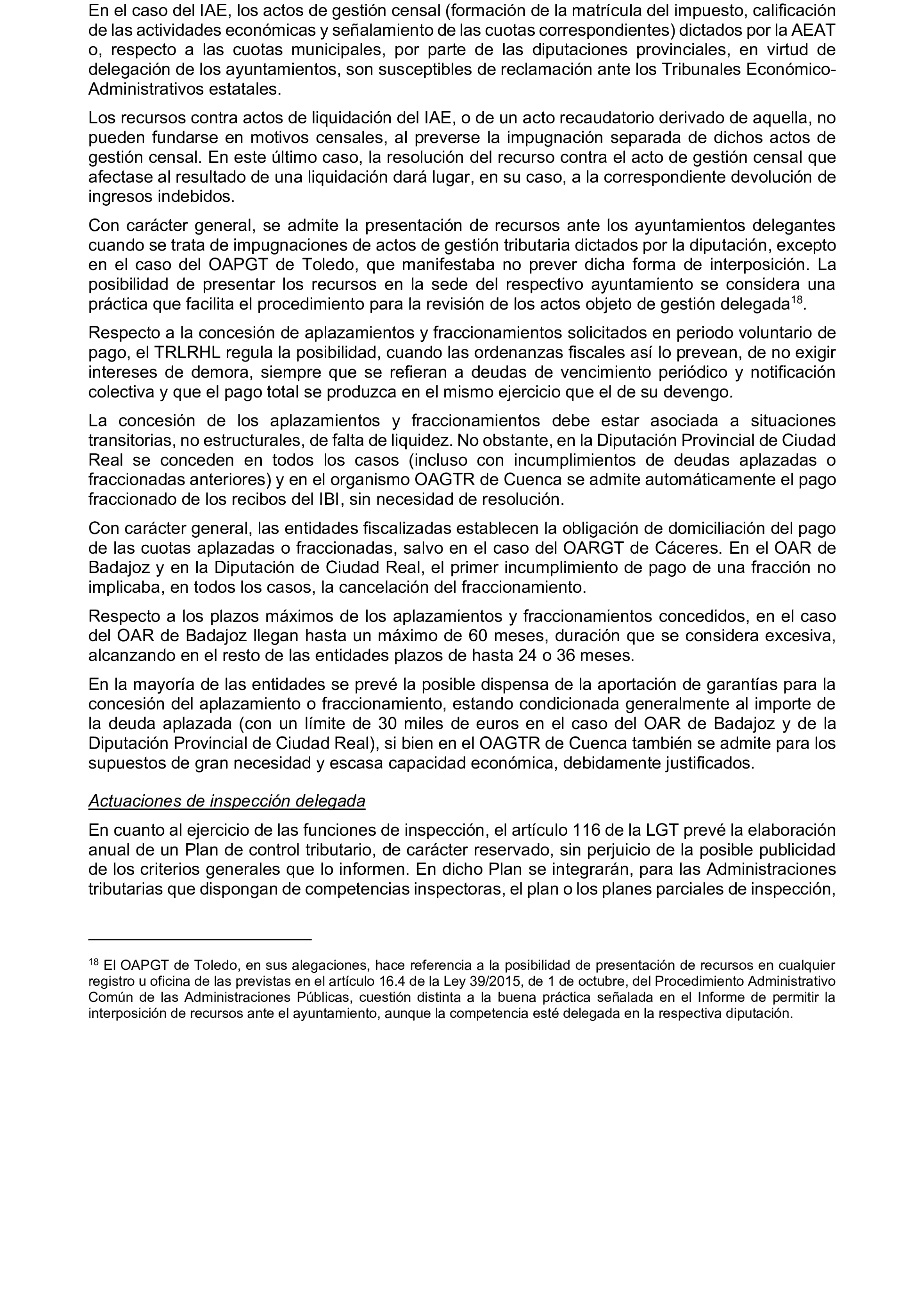 Imagen del artículo Resolución de 19 de diciembre de 2024, aprobada por la Comisión Mixta para las Relaciones con el Tribunal de Cuentas, en relación con el Informe de fiscalización de la gestión, recaudación e inspección delegada por los Ayuntamientos de las Diputaciones Provinciales de Comunidades Autónomas sin órgano de control externo propio, ejercicio 2019.