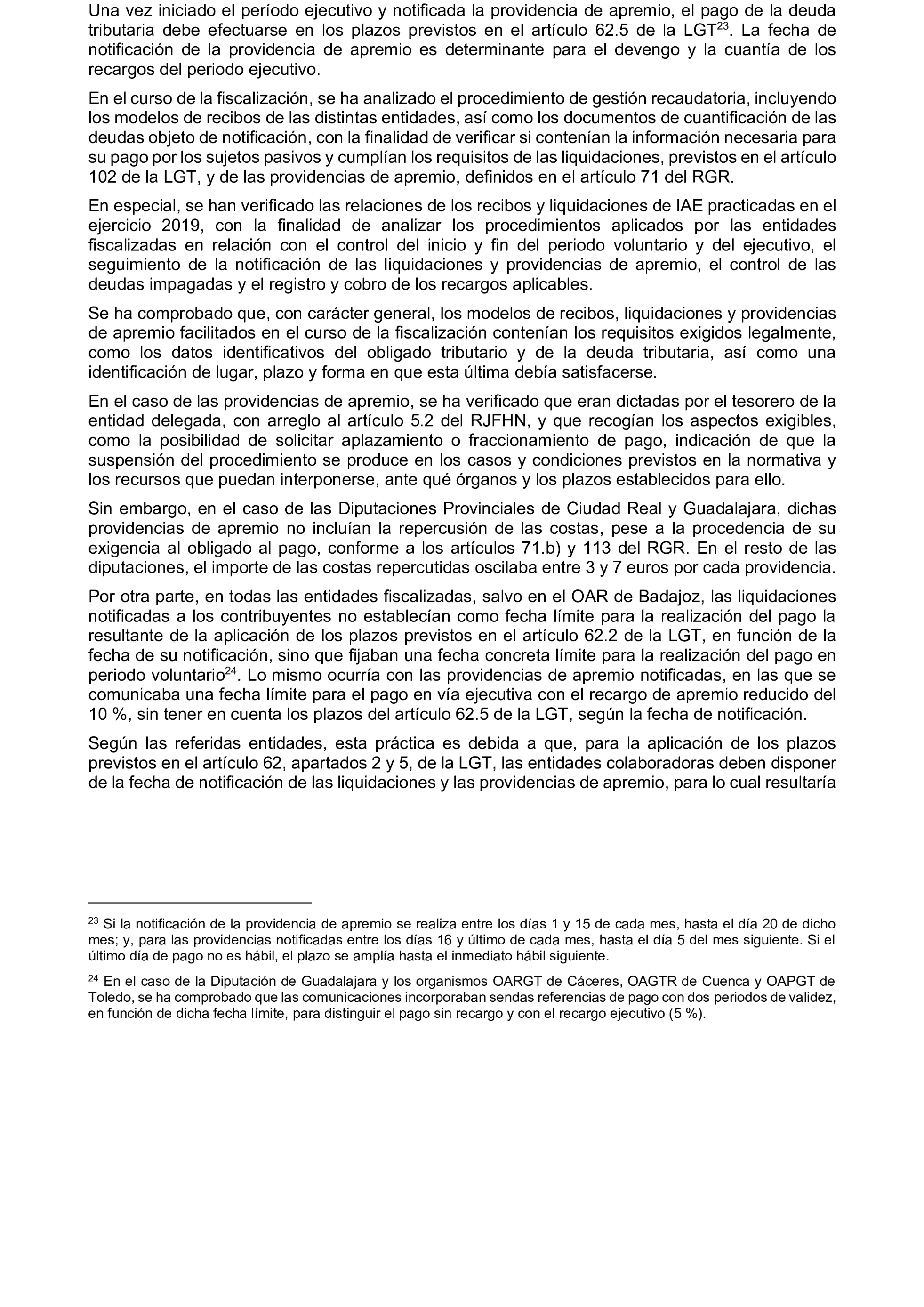 Imagen del artículo Resolución de 19 de diciembre de 2024, aprobada por la Comisión Mixta para las Relaciones con el Tribunal de Cuentas, en relación con el Informe de fiscalización de la gestión, recaudación e inspección delegada por los Ayuntamientos de las Diputaciones Provinciales de Comunidades Autónomas sin órgano de control externo propio, ejercicio 2019.