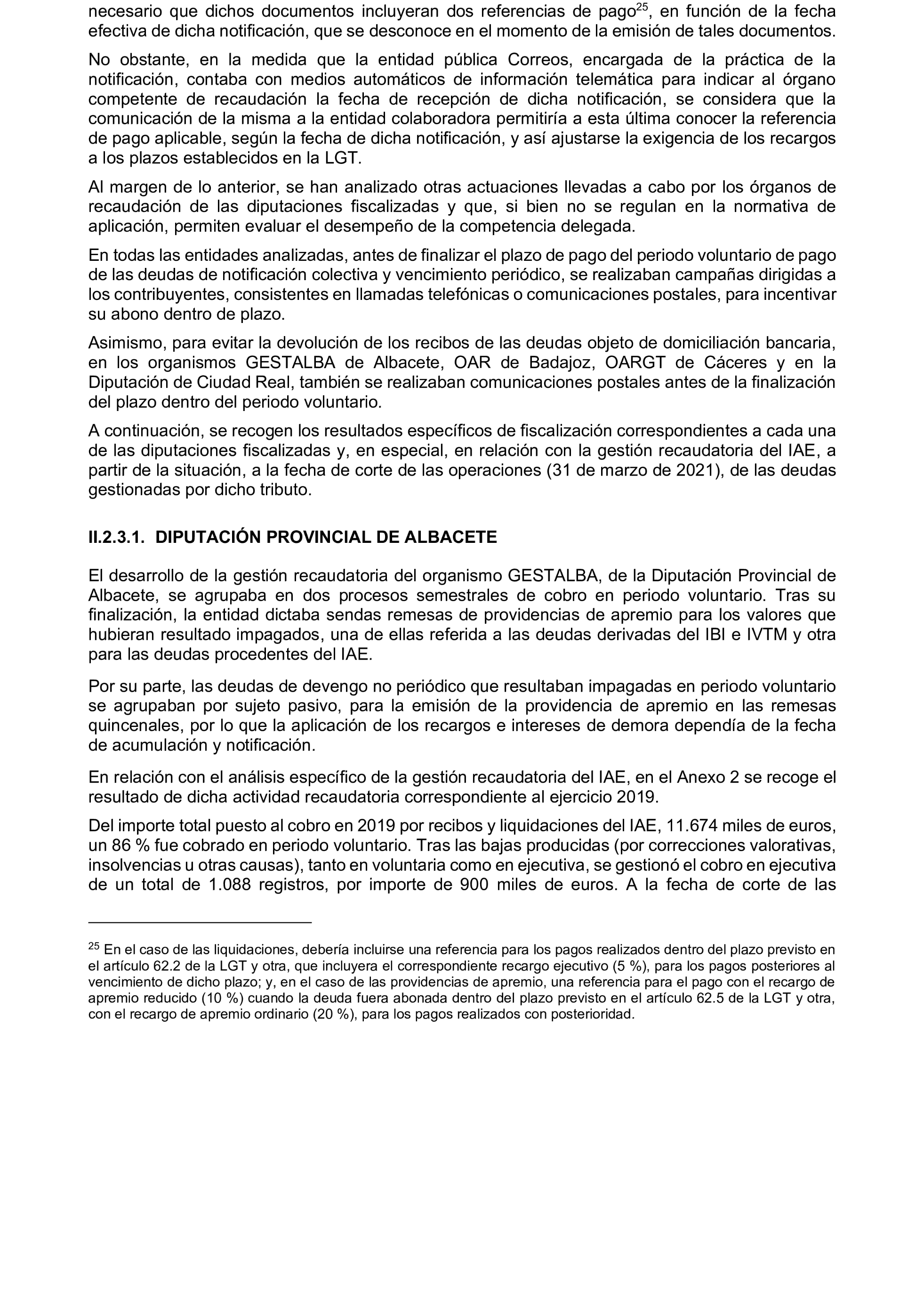 Imagen del artículo Resolución de 19 de diciembre de 2024, aprobada por la Comisión Mixta para las Relaciones con el Tribunal de Cuentas, en relación con el Informe de fiscalización de la gestión, recaudación e inspección delegada por los Ayuntamientos de las Diputaciones Provinciales de Comunidades Autónomas sin órgano de control externo propio, ejercicio 2019.