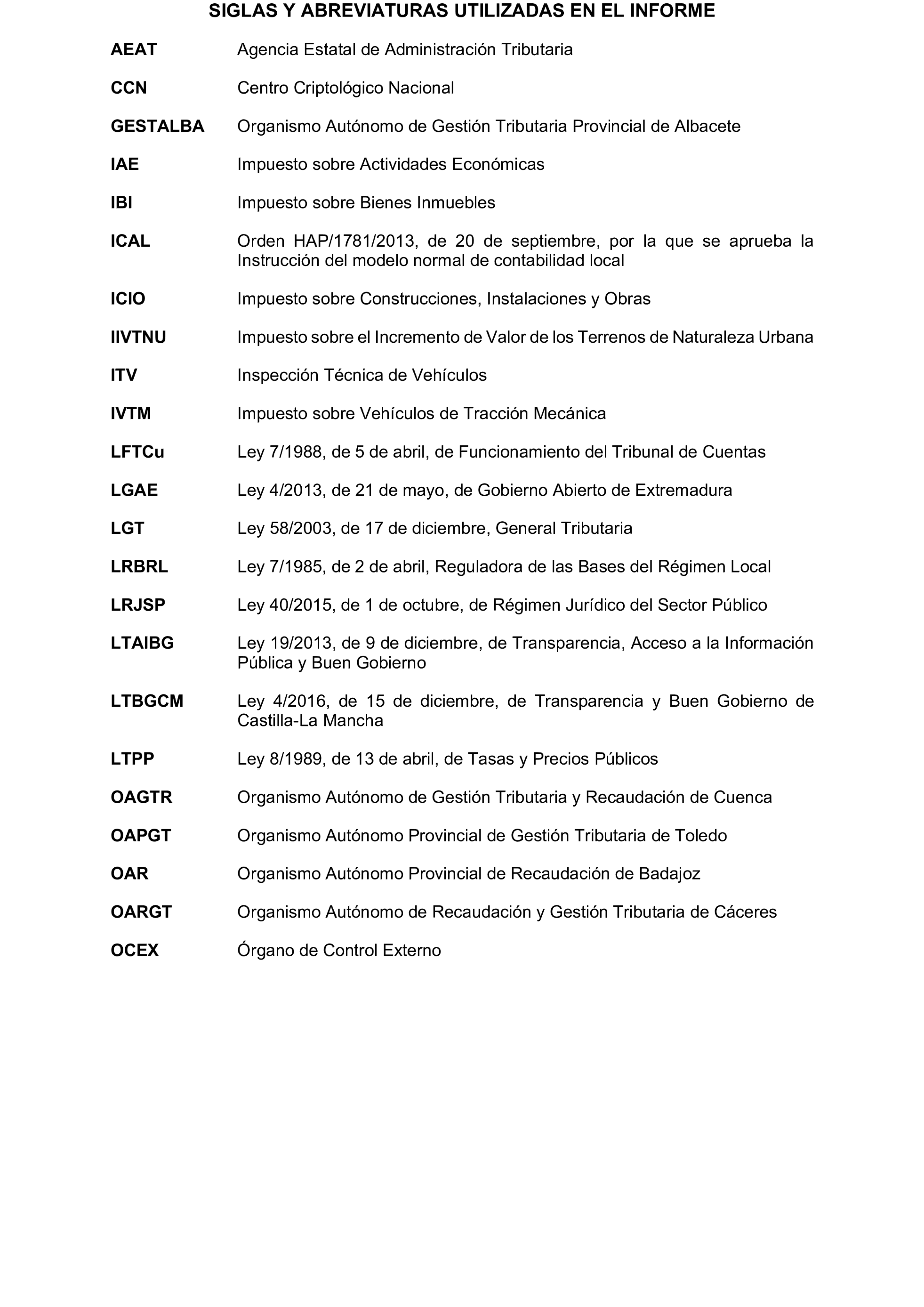 Imagen del artículo Resolución de 19 de diciembre de 2024, aprobada por la Comisión Mixta para las Relaciones con el Tribunal de Cuentas, en relación con el Informe de fiscalización de la gestión, recaudación e inspección delegada por los Ayuntamientos de las Diputaciones Provinciales de Comunidades Autónomas sin órgano de control externo propio, ejercicio 2019.