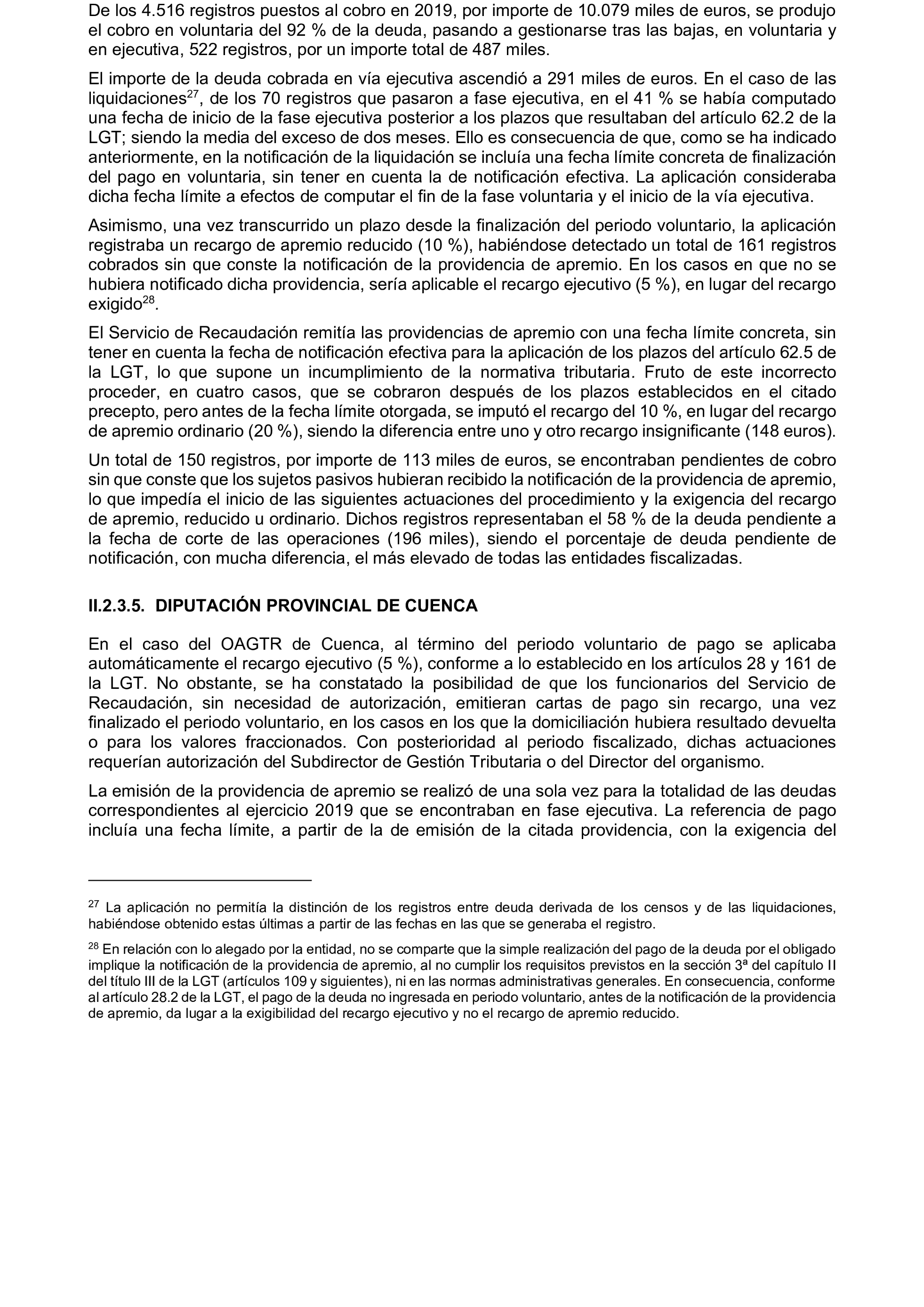 Imagen del artículo Resolución de 19 de diciembre de 2024, aprobada por la Comisión Mixta para las Relaciones con el Tribunal de Cuentas, en relación con el Informe de fiscalización de la gestión, recaudación e inspección delegada por los Ayuntamientos de las Diputaciones Provinciales de Comunidades Autónomas sin órgano de control externo propio, ejercicio 2019.