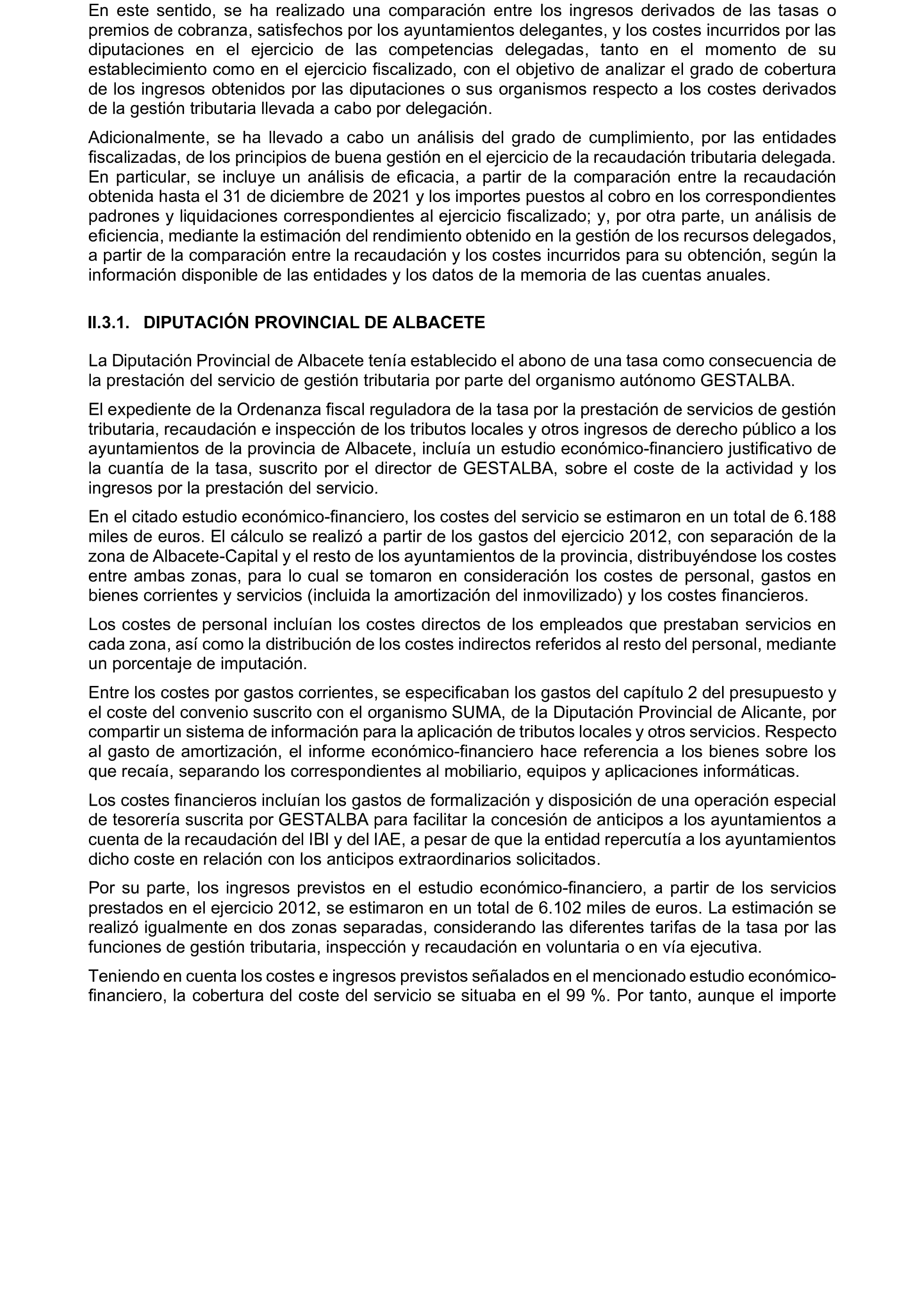 Imagen del artículo Resolución de 19 de diciembre de 2024, aprobada por la Comisión Mixta para las Relaciones con el Tribunal de Cuentas, en relación con el Informe de fiscalización de la gestión, recaudación e inspección delegada por los Ayuntamientos de las Diputaciones Provinciales de Comunidades Autónomas sin órgano de control externo propio, ejercicio 2019.