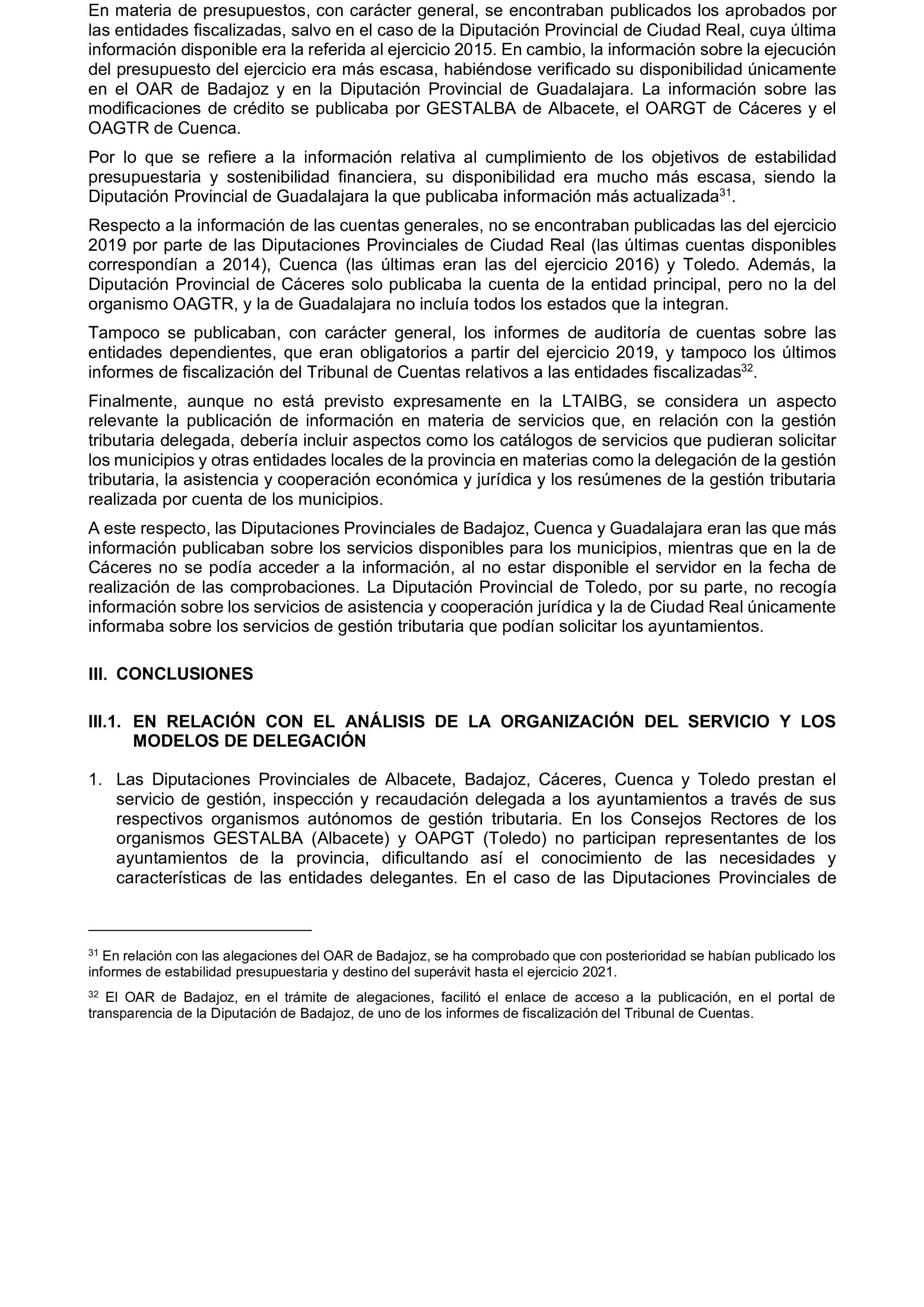 Imagen del artículo Resolución de 19 de diciembre de 2024, aprobada por la Comisión Mixta para las Relaciones con el Tribunal de Cuentas, en relación con el Informe de fiscalización de la gestión, recaudación e inspección delegada por los Ayuntamientos de las Diputaciones Provinciales de Comunidades Autónomas sin órgano de control externo propio, ejercicio 2019.