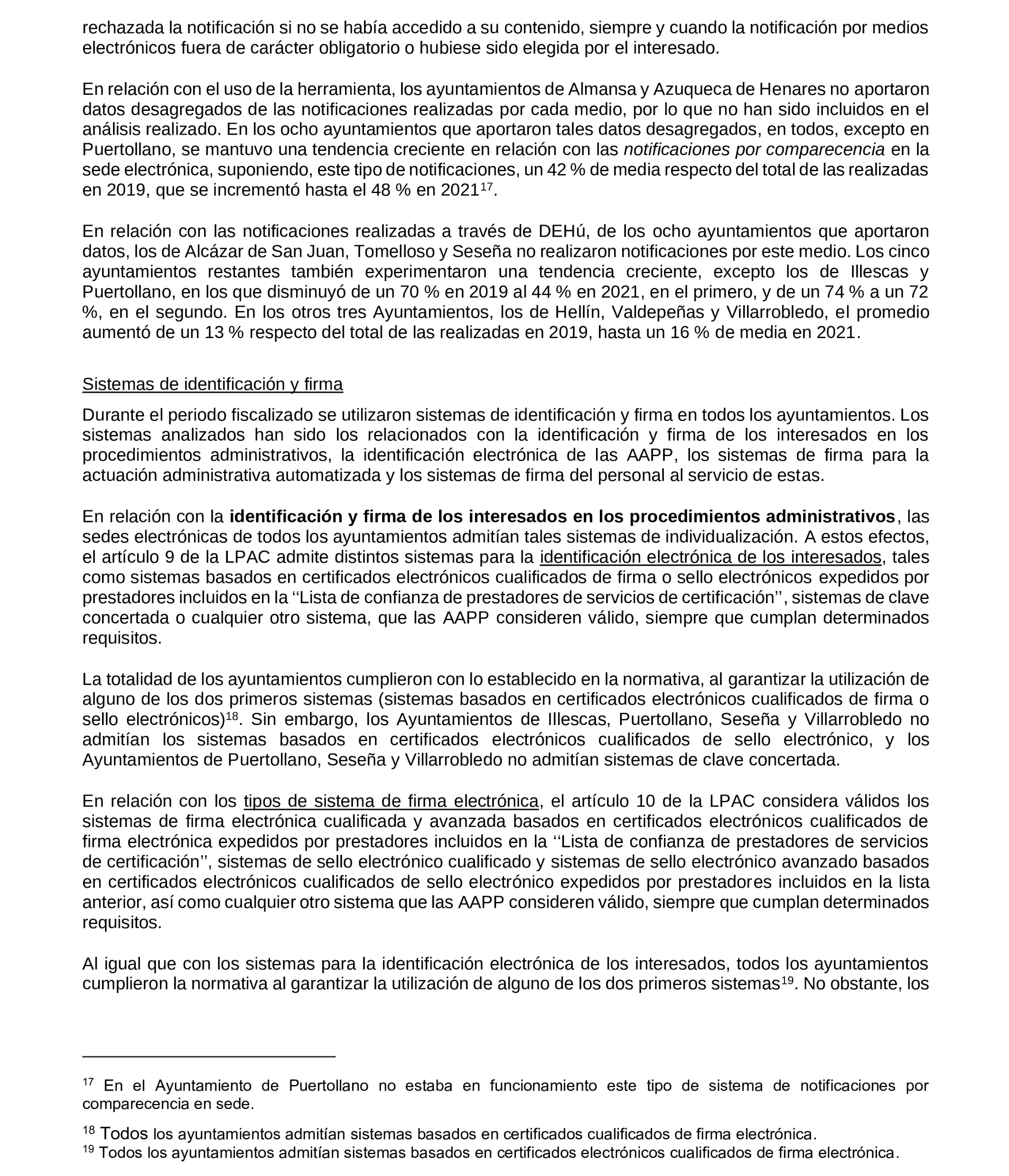 Imagen del artículo Resolución de 19 de diciembre de 2024, aprobada por la Comisión Mixta para las Relaciones con el Tribunal de Cuentas, en relación con el Informe de fiscalización de la implantación de la administración electrónica en los ayuntamientos de municipios de entre 20.000 y 50.000 habitantes de Castilla-La Mancha, ejercicios 2019 a 2021.
