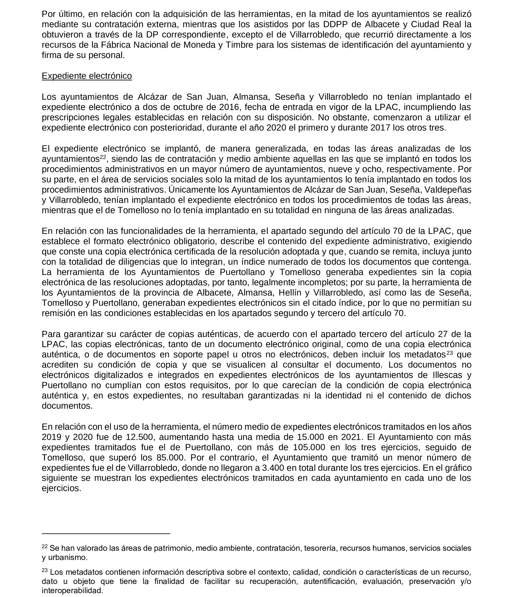 Imagen del artículo Resolución de 19 de diciembre de 2024, aprobada por la Comisión Mixta para las Relaciones con el Tribunal de Cuentas, en relación con el Informe de fiscalización de la implantación de la administración electrónica en los ayuntamientos de municipios de entre 20.000 y 50.000 habitantes de Castilla-La Mancha, ejercicios 2019 a 2021.