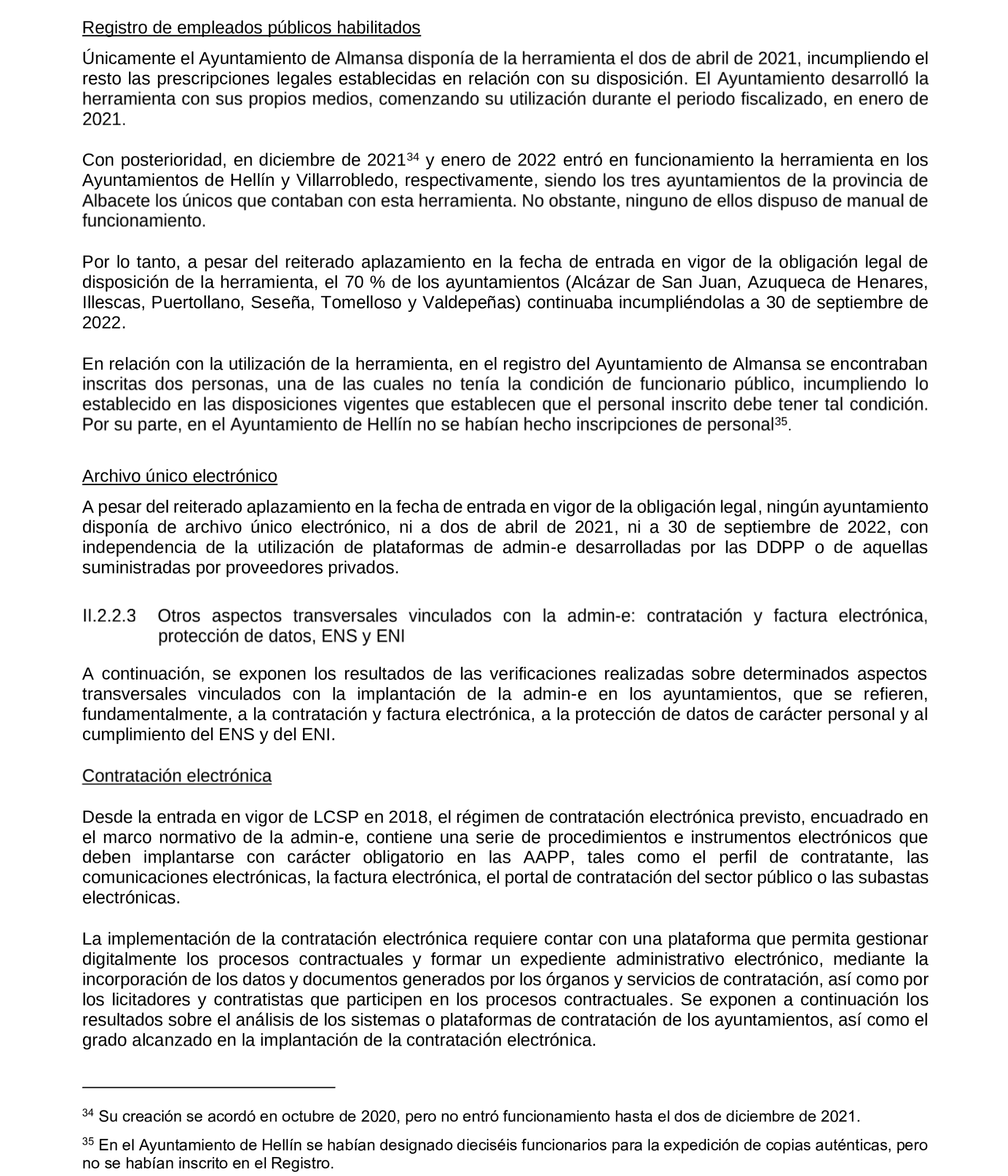 Imagen del artículo Resolución de 19 de diciembre de 2024, aprobada por la Comisión Mixta para las Relaciones con el Tribunal de Cuentas, en relación con el Informe de fiscalización de la implantación de la administración electrónica en los ayuntamientos de municipios de entre 20.000 y 50.000 habitantes de Castilla-La Mancha, ejercicios 2019 a 2021.