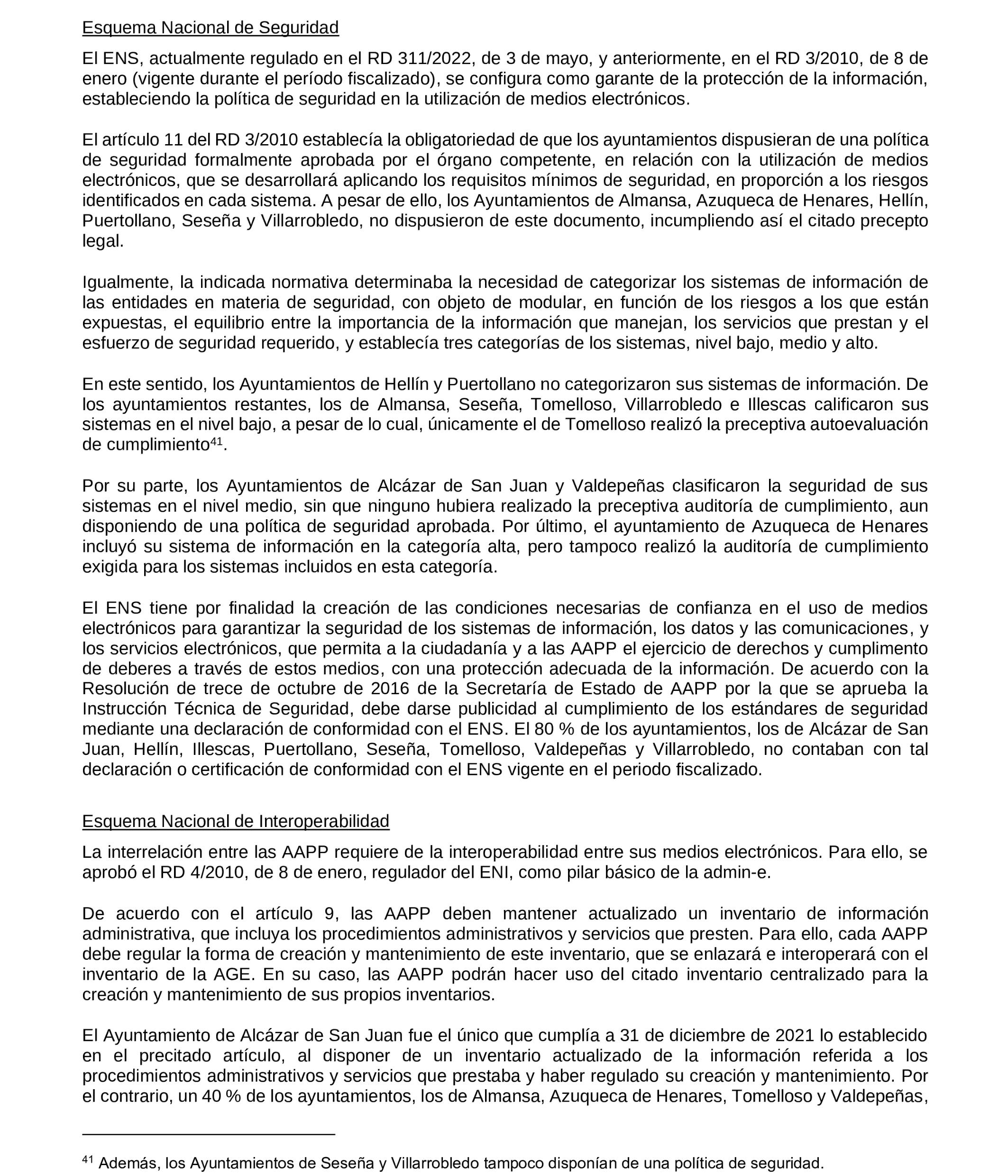 Imagen del artículo Resolución de 19 de diciembre de 2024, aprobada por la Comisión Mixta para las Relaciones con el Tribunal de Cuentas, en relación con el Informe de fiscalización de la implantación de la administración electrónica en los ayuntamientos de municipios de entre 20.000 y 50.000 habitantes de Castilla-La Mancha, ejercicios 2019 a 2021.
