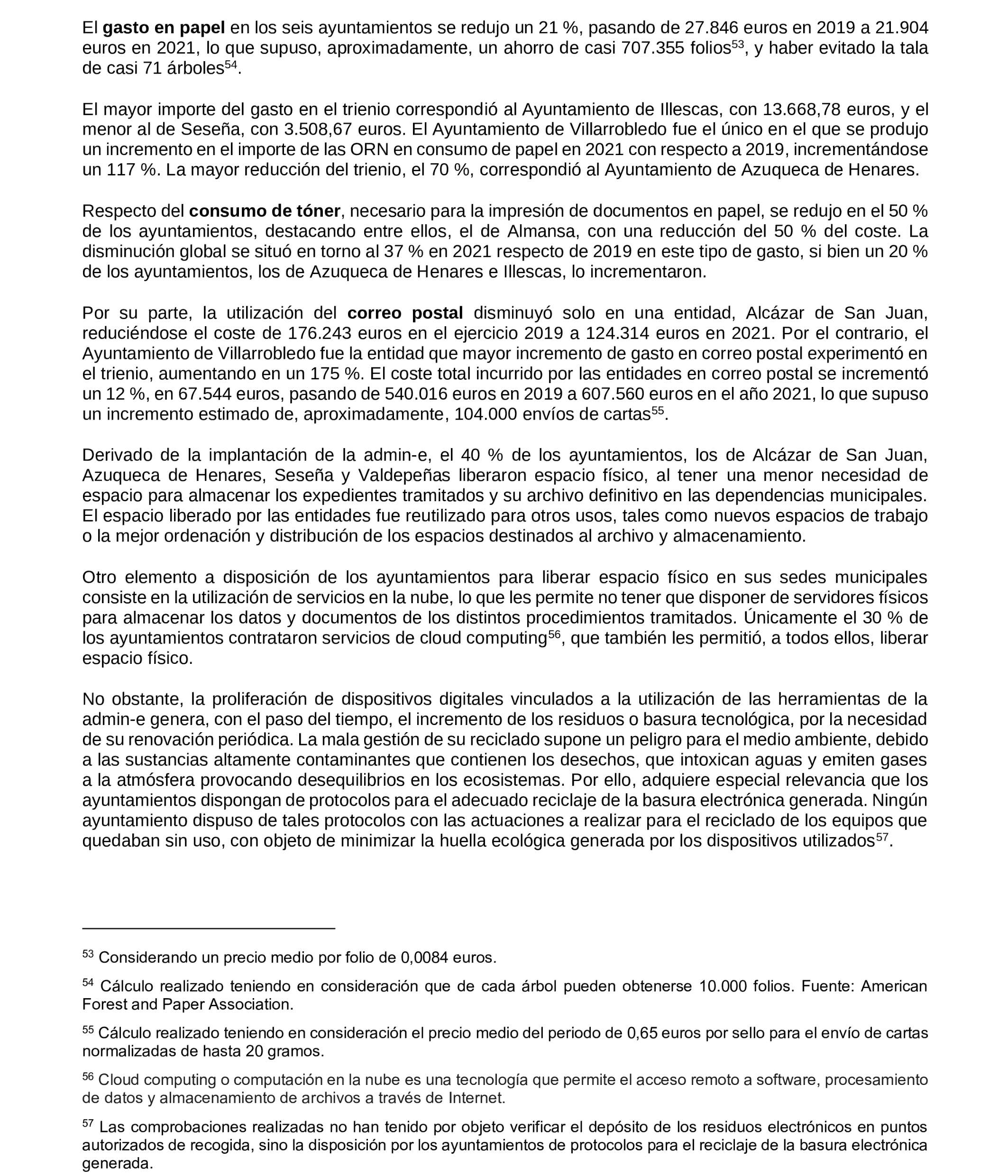 Imagen del artículo Resolución de 19 de diciembre de 2024, aprobada por la Comisión Mixta para las Relaciones con el Tribunal de Cuentas, en relación con el Informe de fiscalización de la implantación de la administración electrónica en los ayuntamientos de municipios de entre 20.000 y 50.000 habitantes de Castilla-La Mancha, ejercicios 2019 a 2021.