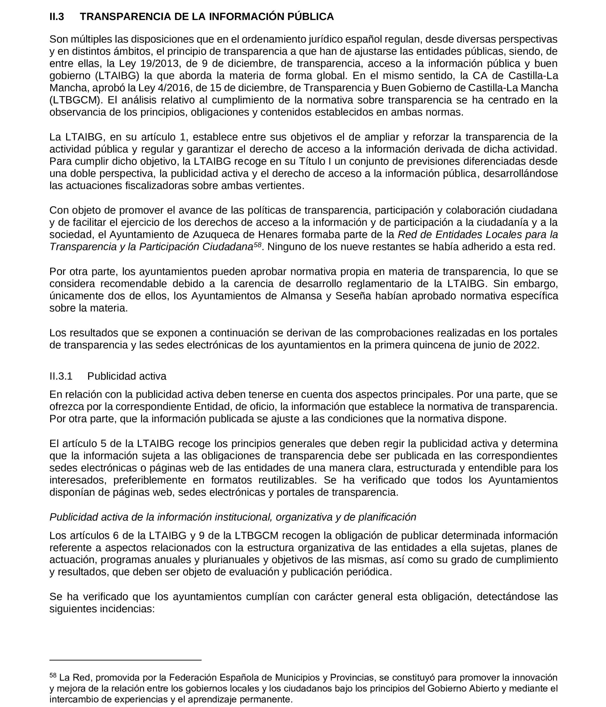 Imagen del artículo Resolución de 19 de diciembre de 2024, aprobada por la Comisión Mixta para las Relaciones con el Tribunal de Cuentas, en relación con el Informe de fiscalización de la implantación de la administración electrónica en los ayuntamientos de municipios de entre 20.000 y 50.000 habitantes de Castilla-La Mancha, ejercicios 2019 a 2021.