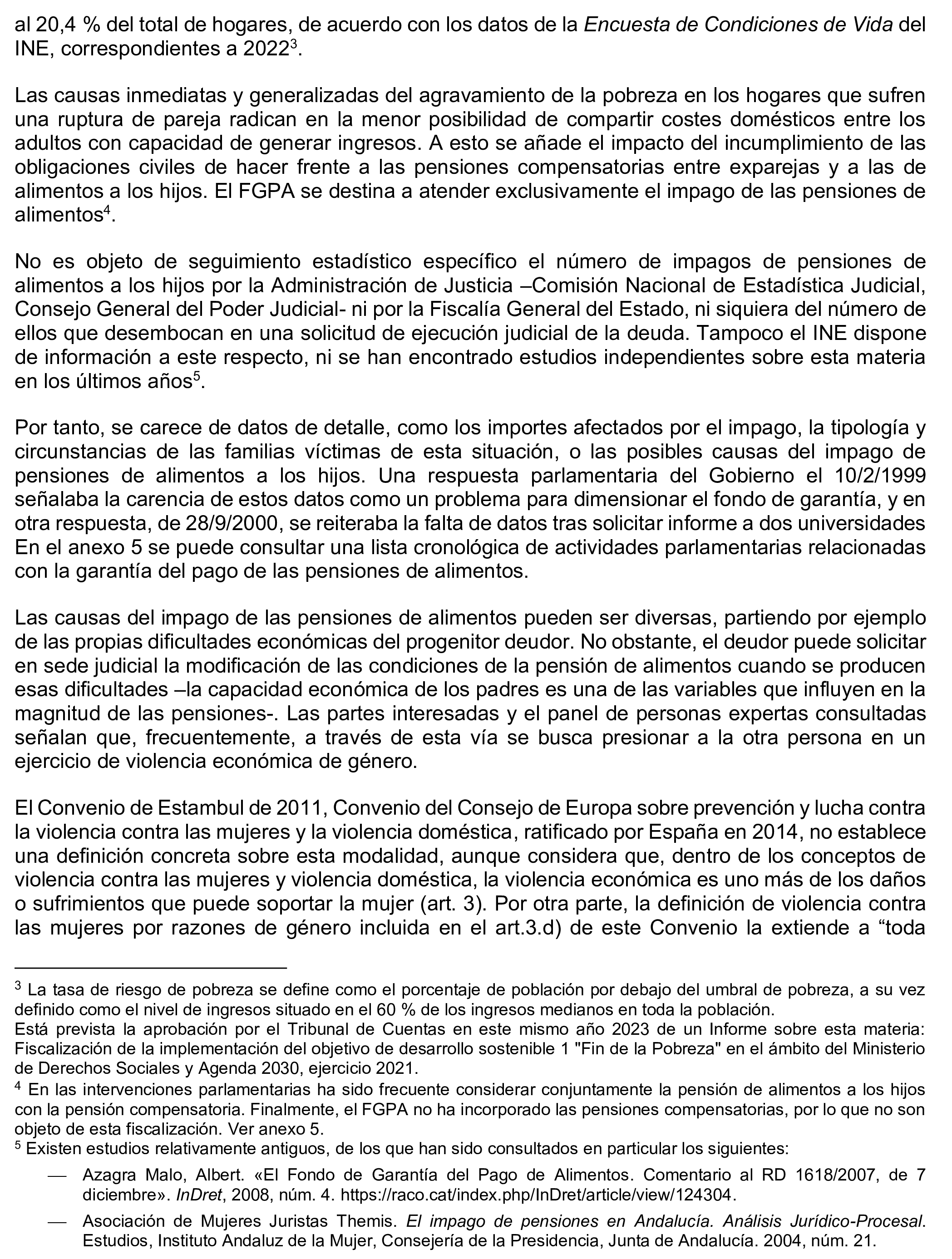 Imagen del artículo Resolución de 19 de diciembre de 2024, aprobada por la Comisión Mixta para las Relaciones con el Tribunal de Cuentas, en relación con el Informe de fiscalización operativa y con enfoque evaluador del Fondo de Garantía del Pago de Alimentos, ejercicio 2022.