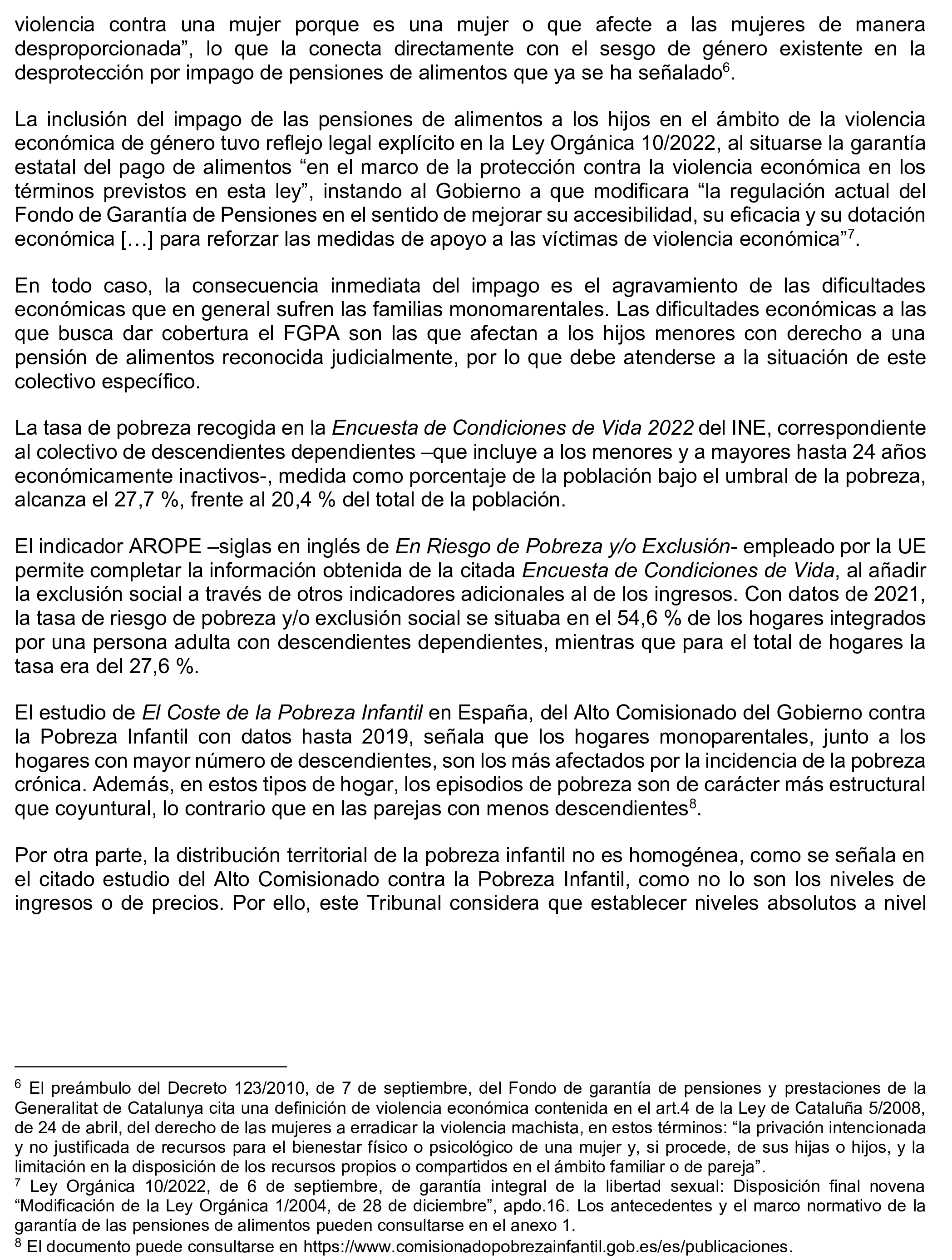 Imagen del artículo Resolución de 19 de diciembre de 2024, aprobada por la Comisión Mixta para las Relaciones con el Tribunal de Cuentas, en relación con el Informe de fiscalización operativa y con enfoque evaluador del Fondo de Garantía del Pago de Alimentos, ejercicio 2022.