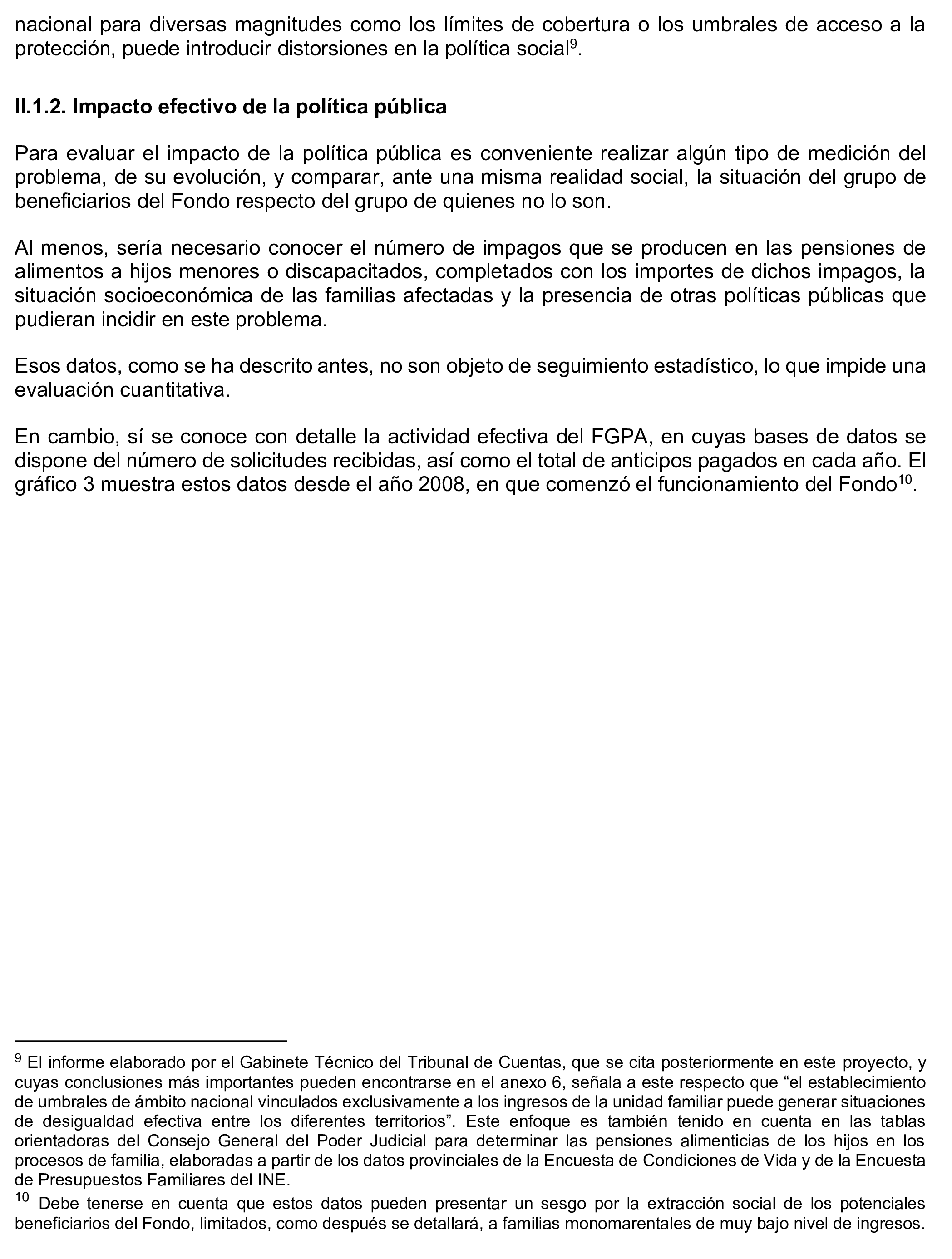 Imagen del artículo Resolución de 19 de diciembre de 2024, aprobada por la Comisión Mixta para las Relaciones con el Tribunal de Cuentas, en relación con el Informe de fiscalización operativa y con enfoque evaluador del Fondo de Garantía del Pago de Alimentos, ejercicio 2022.