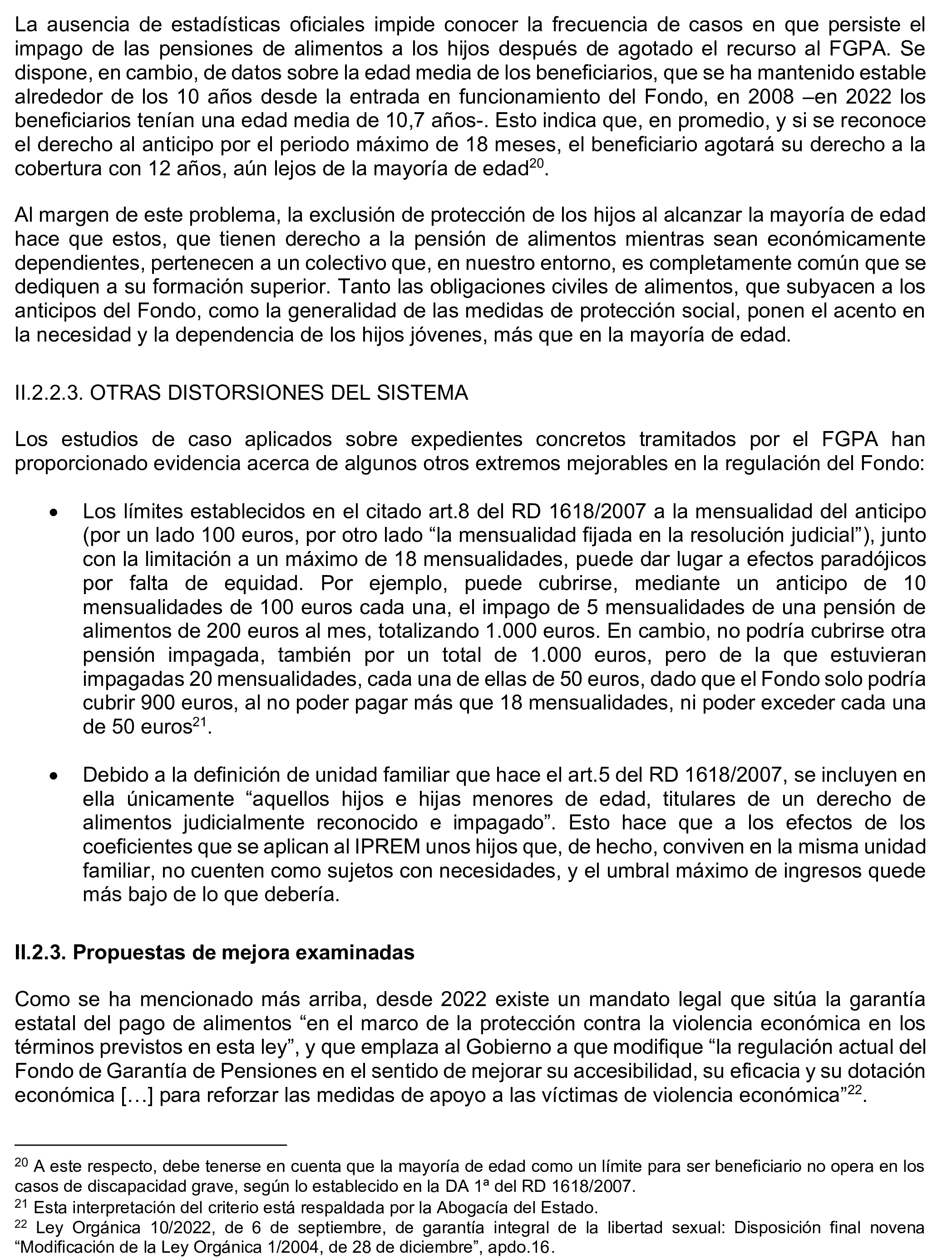 Imagen del artículo Resolución de 19 de diciembre de 2024, aprobada por la Comisión Mixta para las Relaciones con el Tribunal de Cuentas, en relación con el Informe de fiscalización operativa y con enfoque evaluador del Fondo de Garantía del Pago de Alimentos, ejercicio 2022.