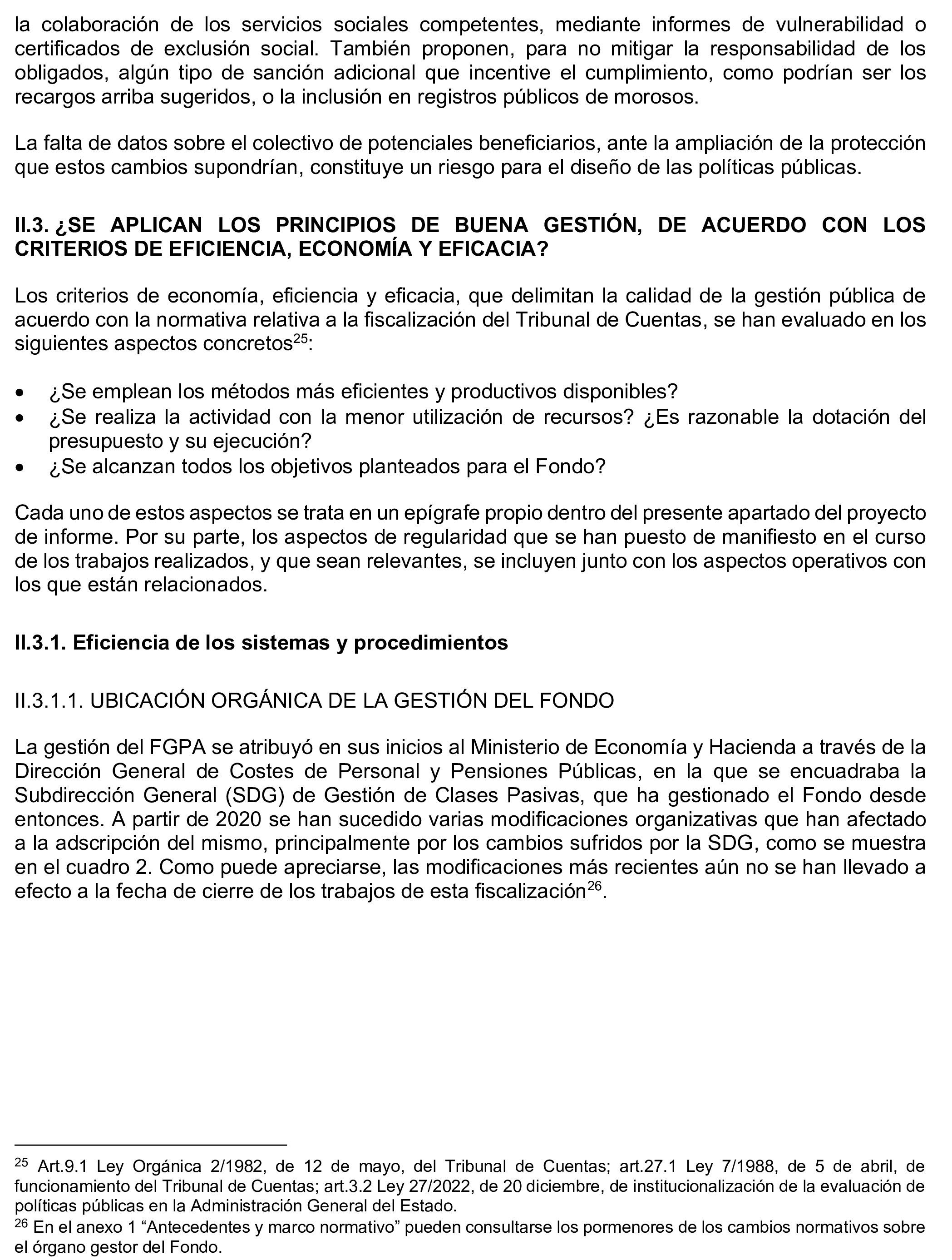 Imagen del artículo Resolución de 19 de diciembre de 2024, aprobada por la Comisión Mixta para las Relaciones con el Tribunal de Cuentas, en relación con el Informe de fiscalización operativa y con enfoque evaluador del Fondo de Garantía del Pago de Alimentos, ejercicio 2022.