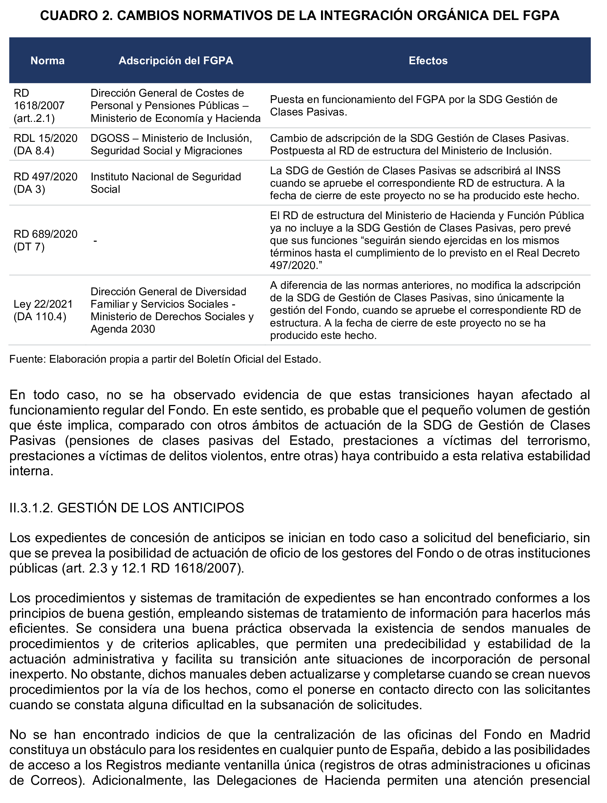 Imagen del artículo Resolución de 19 de diciembre de 2024, aprobada por la Comisión Mixta para las Relaciones con el Tribunal de Cuentas, en relación con el Informe de fiscalización operativa y con enfoque evaluador del Fondo de Garantía del Pago de Alimentos, ejercicio 2022.