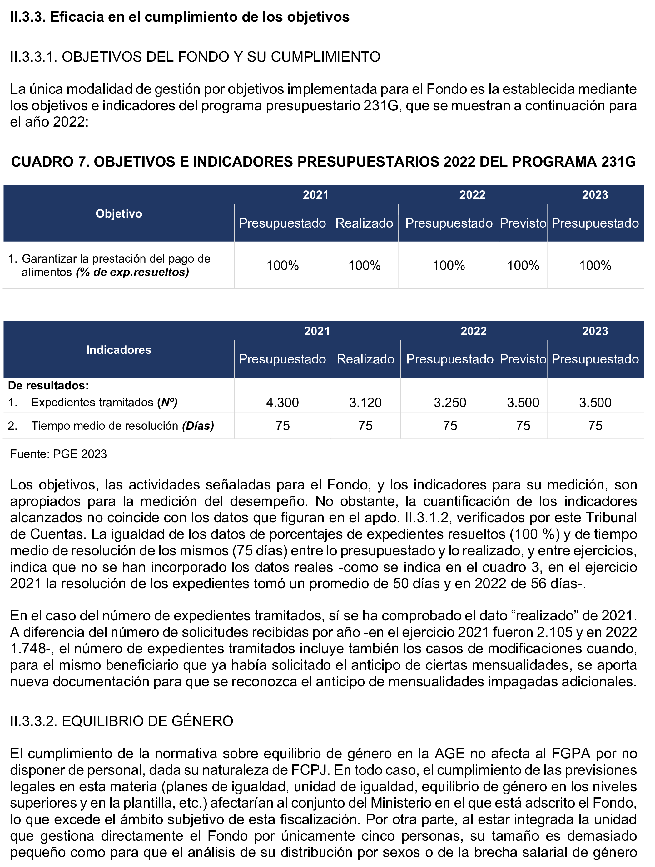 Imagen del artículo Resolución de 19 de diciembre de 2024, aprobada por la Comisión Mixta para las Relaciones con el Tribunal de Cuentas, en relación con el Informe de fiscalización operativa y con enfoque evaluador del Fondo de Garantía del Pago de Alimentos, ejercicio 2022.