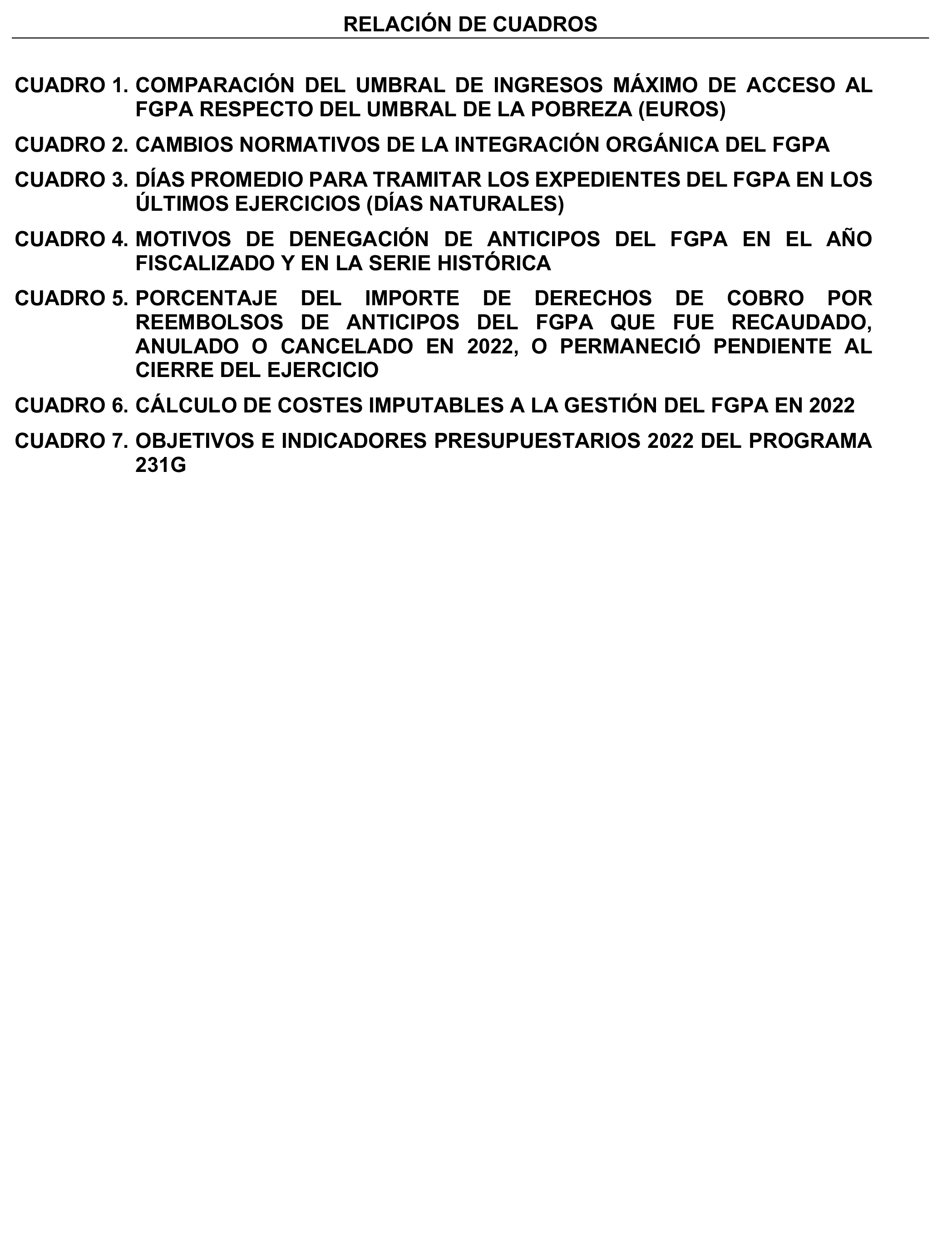 Imagen del artículo Resolución de 19 de diciembre de 2024, aprobada por la Comisión Mixta para las Relaciones con el Tribunal de Cuentas, en relación con el Informe de fiscalización operativa y con enfoque evaluador del Fondo de Garantía del Pago de Alimentos, ejercicio 2022.