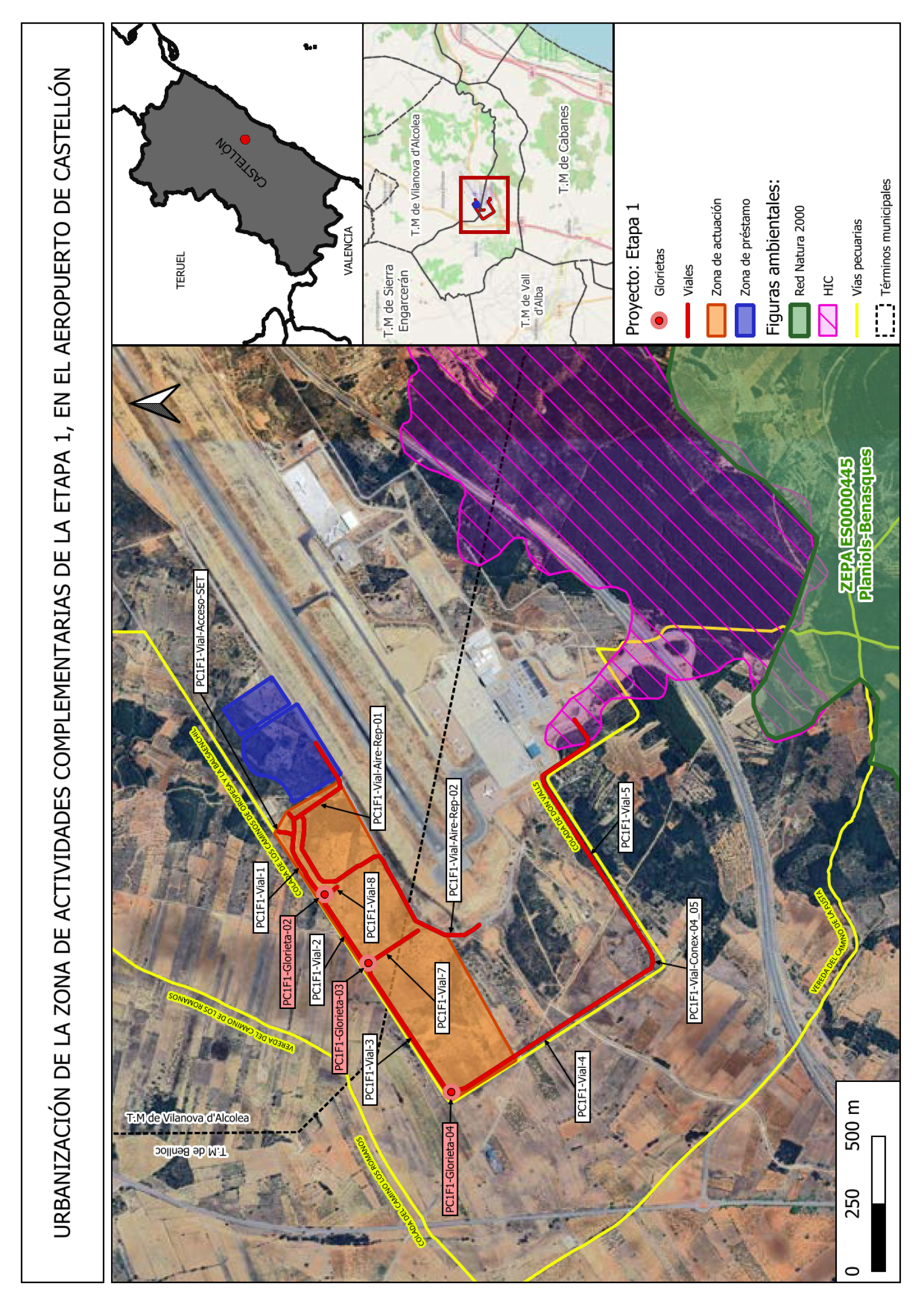 Imagen del artículo Resolución de 2 de abril de 2025, de la Dirección General de Calidad y Evaluación Ambiental, por la que se formula informe de impacto ambiental del proyecto «Urbanización de la zona de actividades complementarias de la Etapa 1, en el Aeropuerto de Castellón».